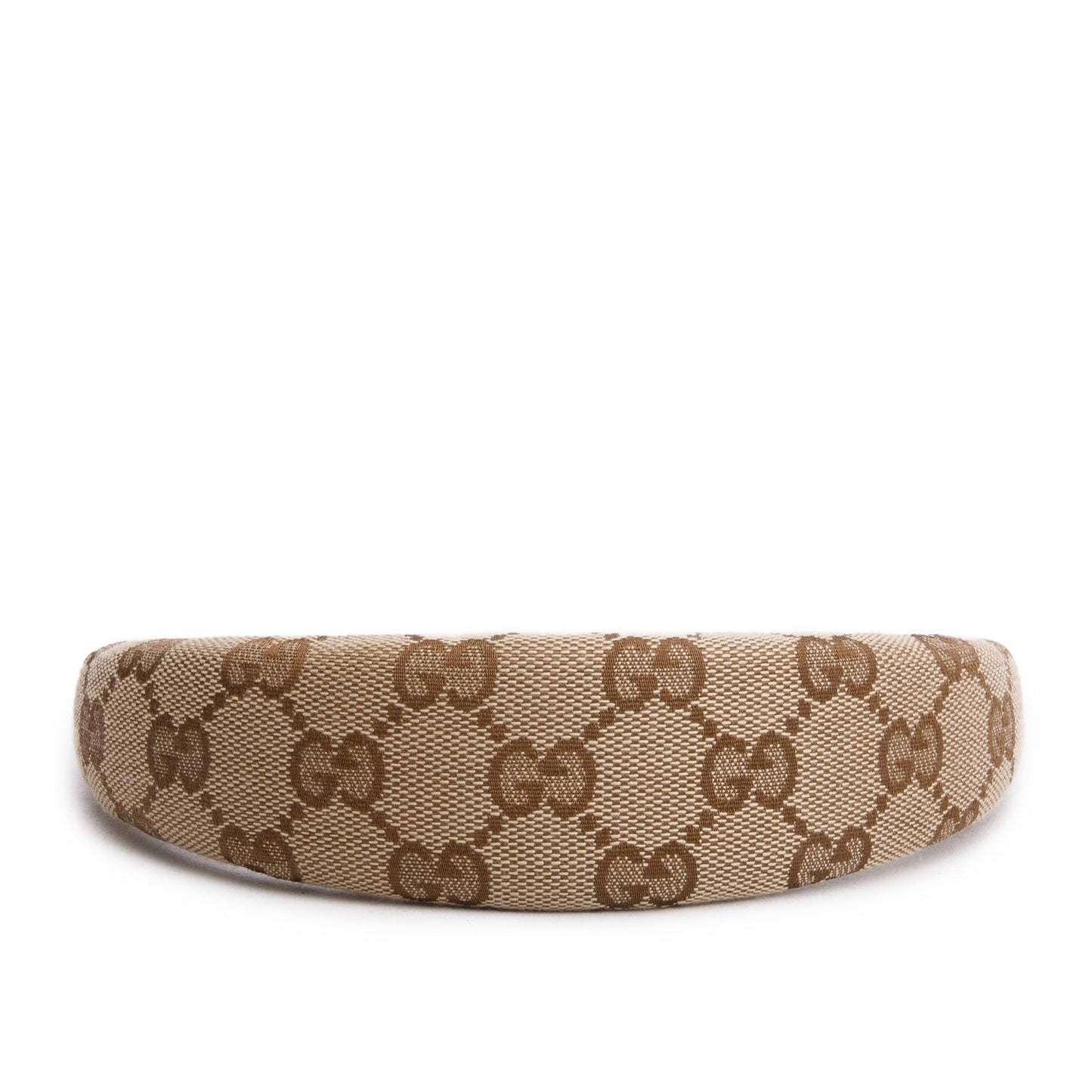 Gucci Beige Monogram Headband