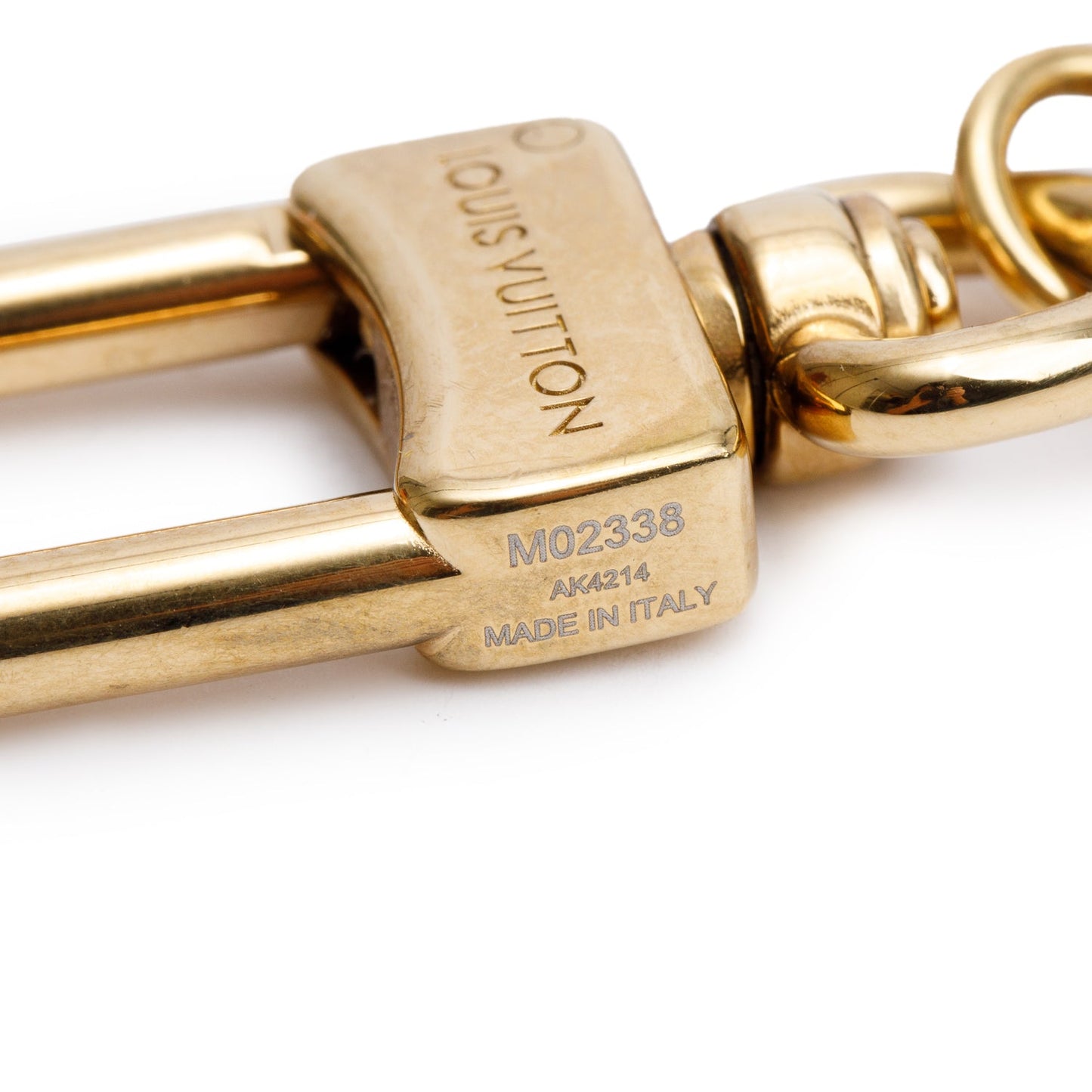 Louis Vuitton 2024 Gold-Tone Monogram My Heart Bag Charm Chain