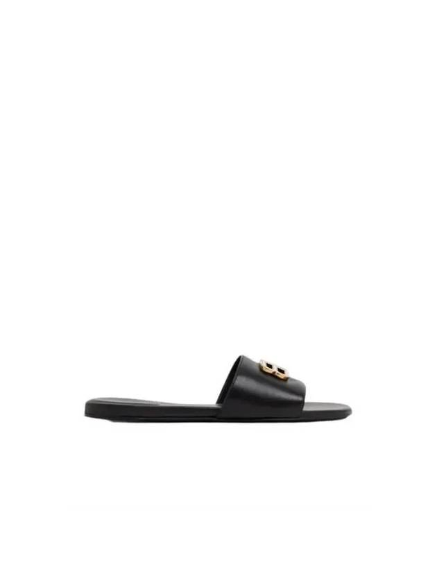 Luxury Balenciaga Trending 2025 Groupie Slippers Black