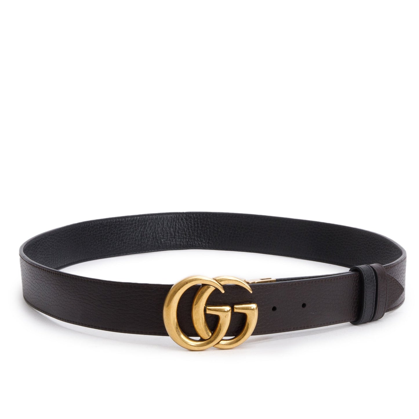 Gucci GG Marmont Black Wide Leather Belt 100 40