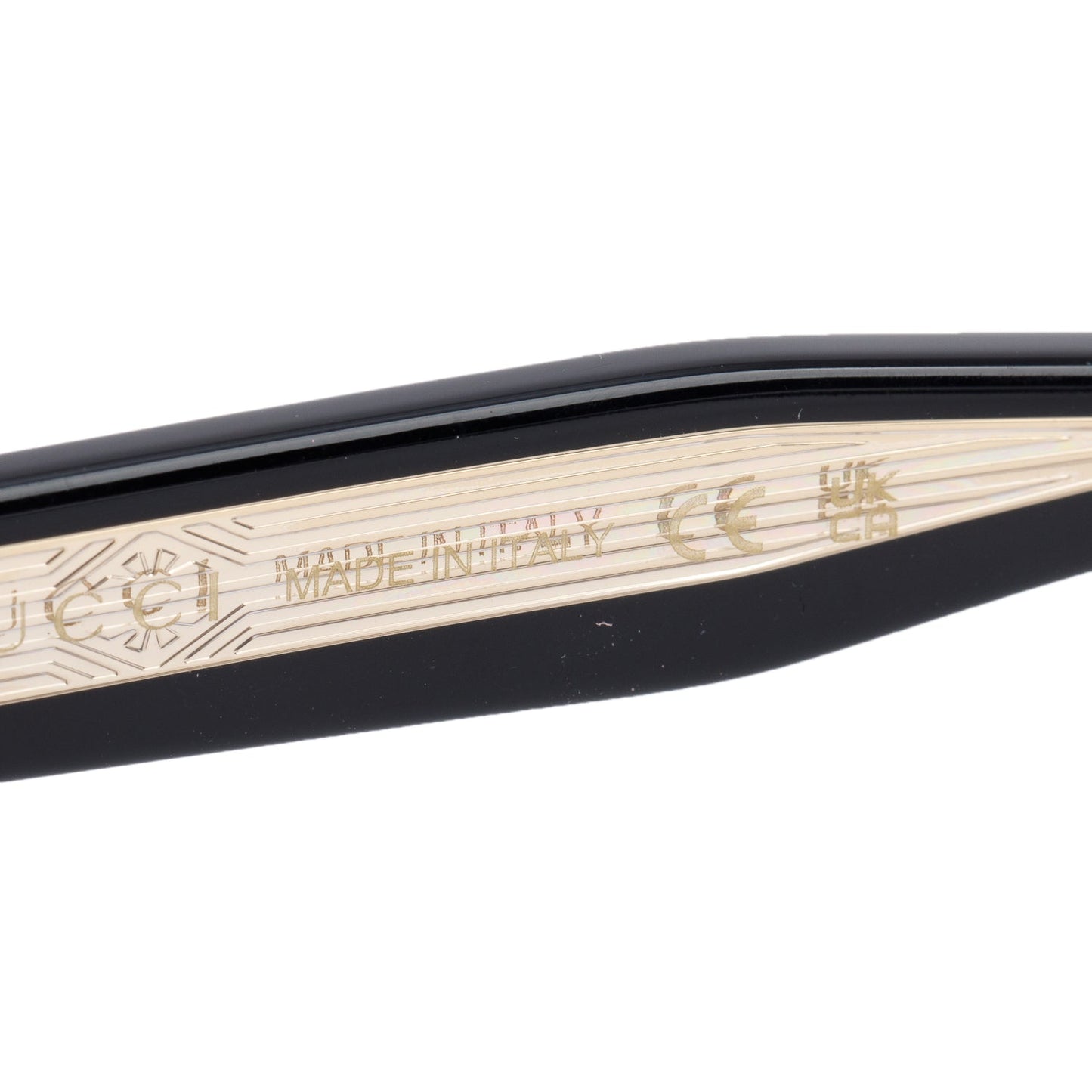Gucci GG1530O Black Acetate Cat Eye Eye Glasses