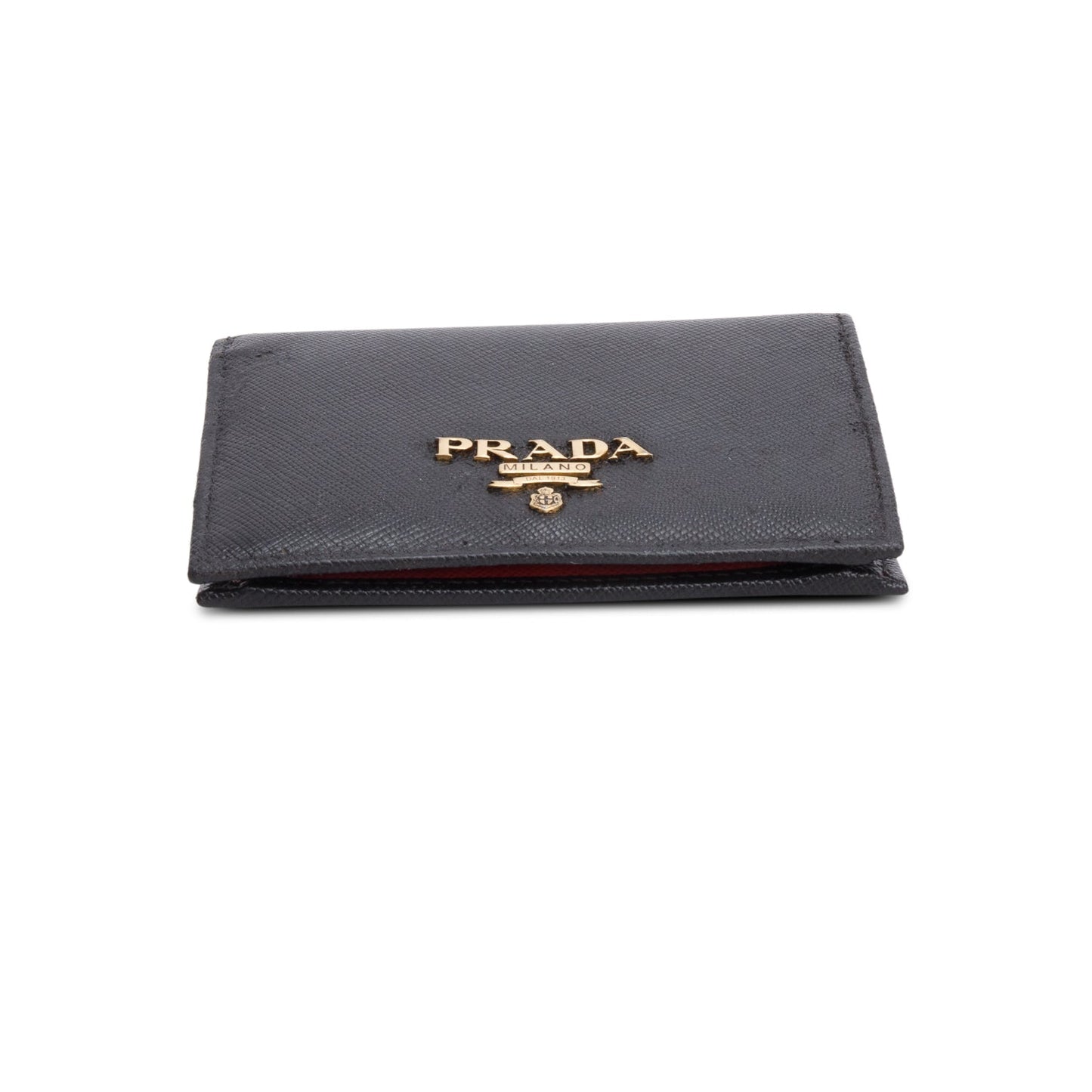 Prada Black Saffiano Small Leather Wallet