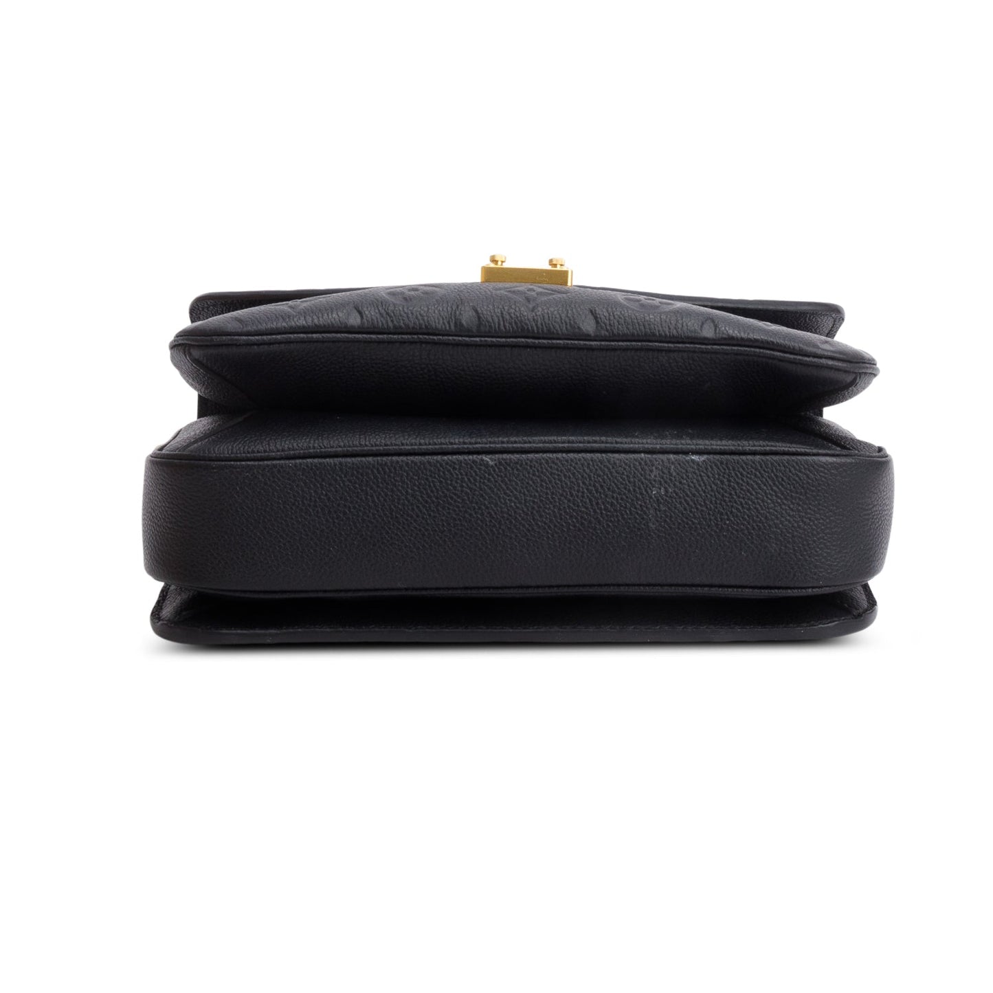Louis Vuitton Black Monogram Empreinte Leather Pochette Metis