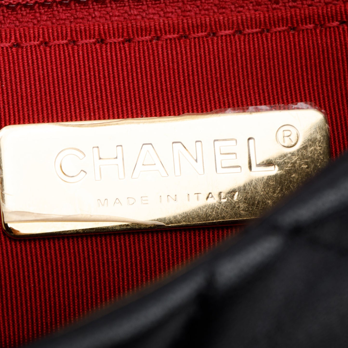 Chanel 2020 Black Lambskin Leather Medium 19 Flap Bag