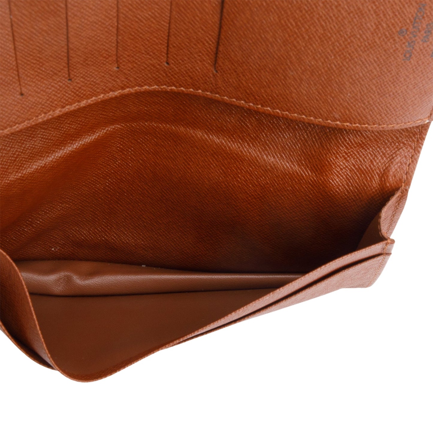 Louis Vuitton Monogram Vertical Bifold Wallet