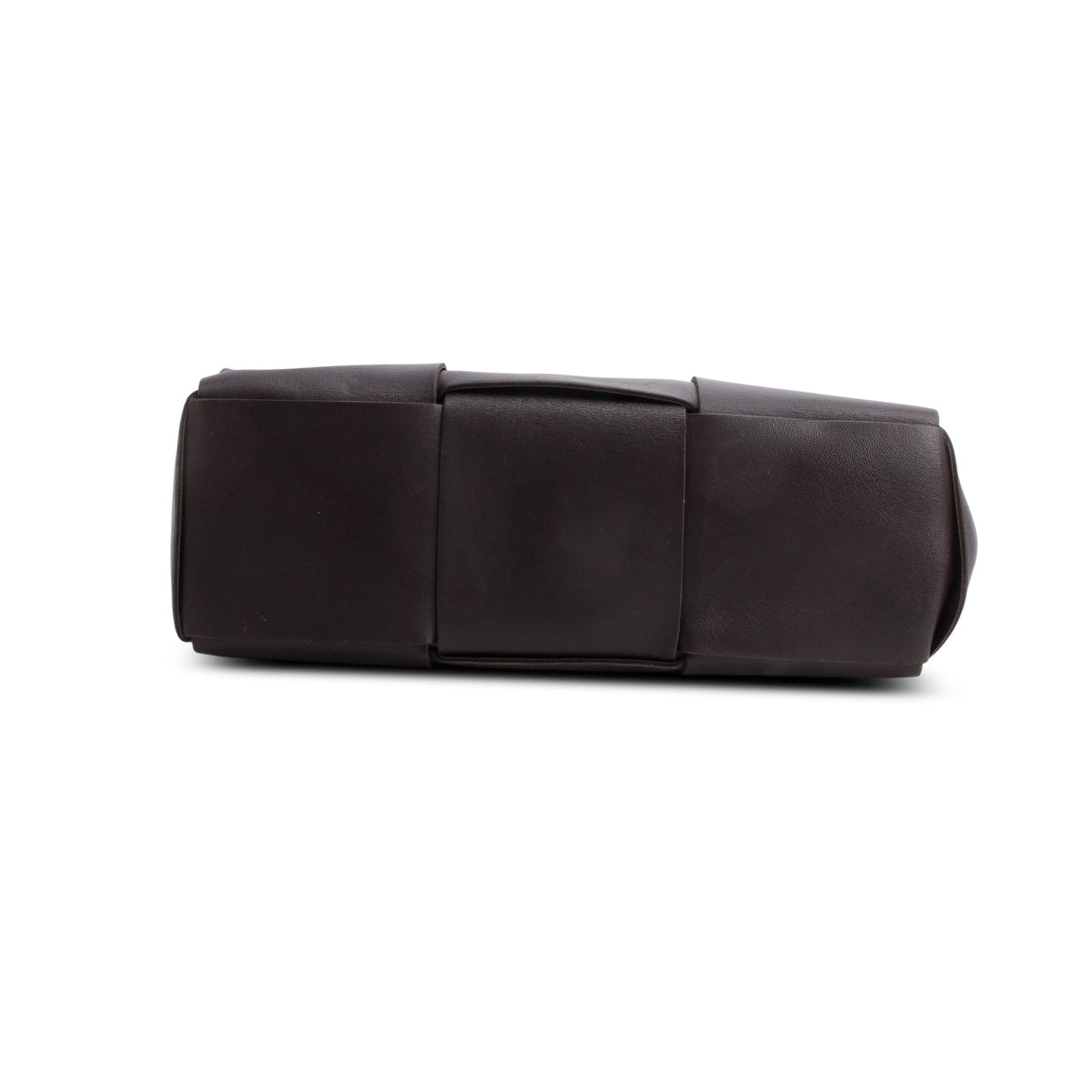 Bottega Veneta Brown Maxi Intrecciato Arco Small Tote Bag