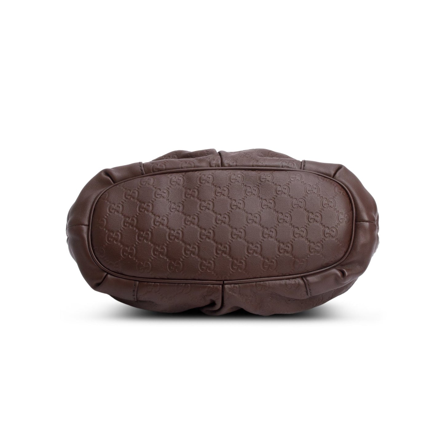 Gucci Brown Signature Leather Medium Sukey Tote