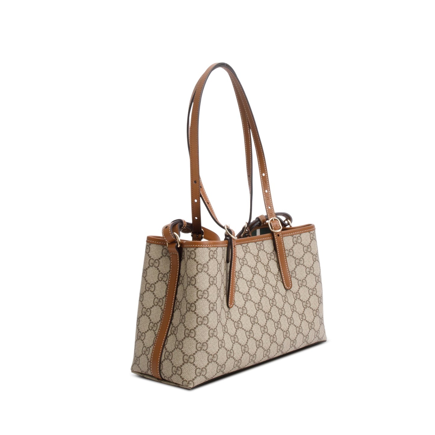 Gucci GG Supreme Monogram Emblem Medium Tote Bag