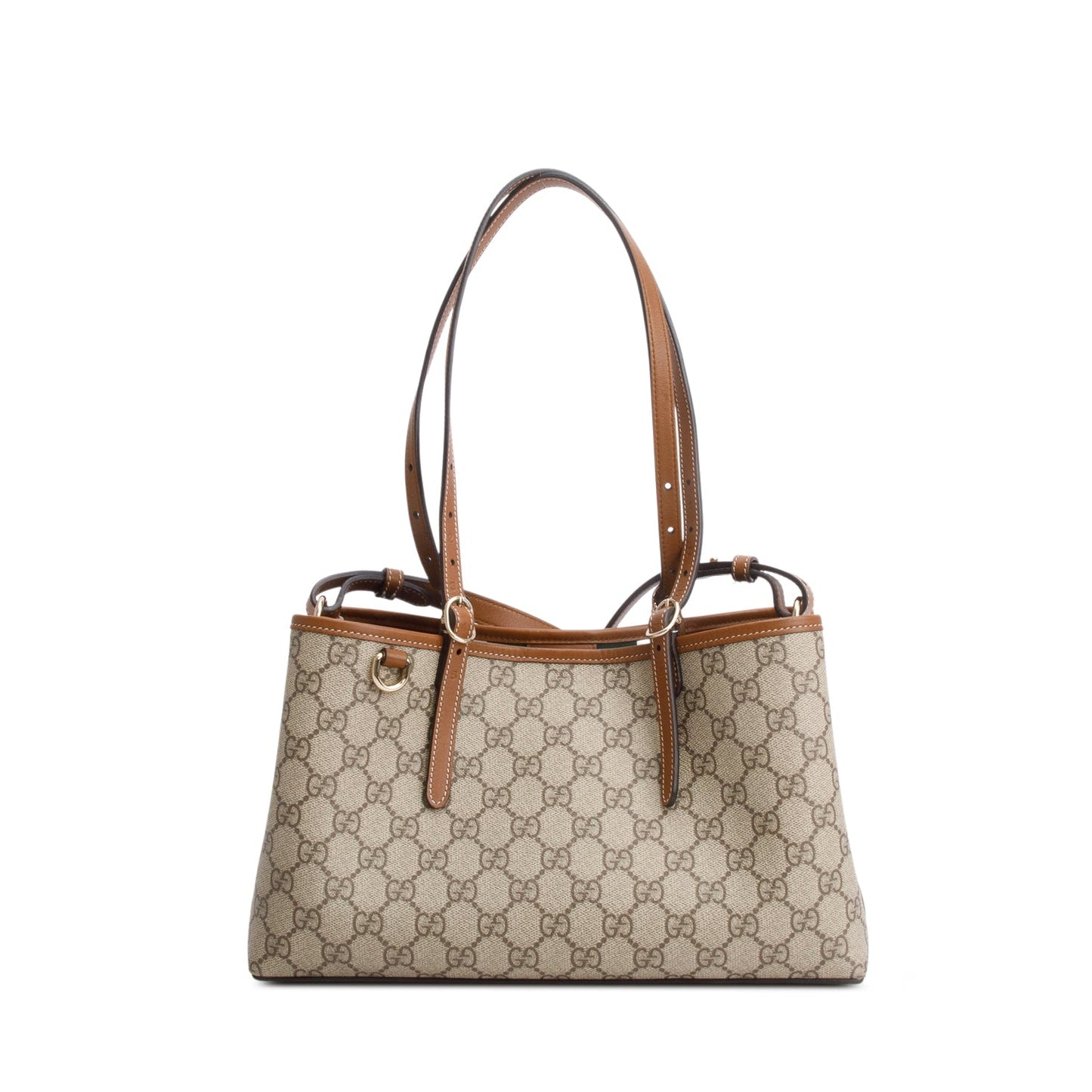 Gucci GG Supreme Monogram Emblem Medium Tote Bag