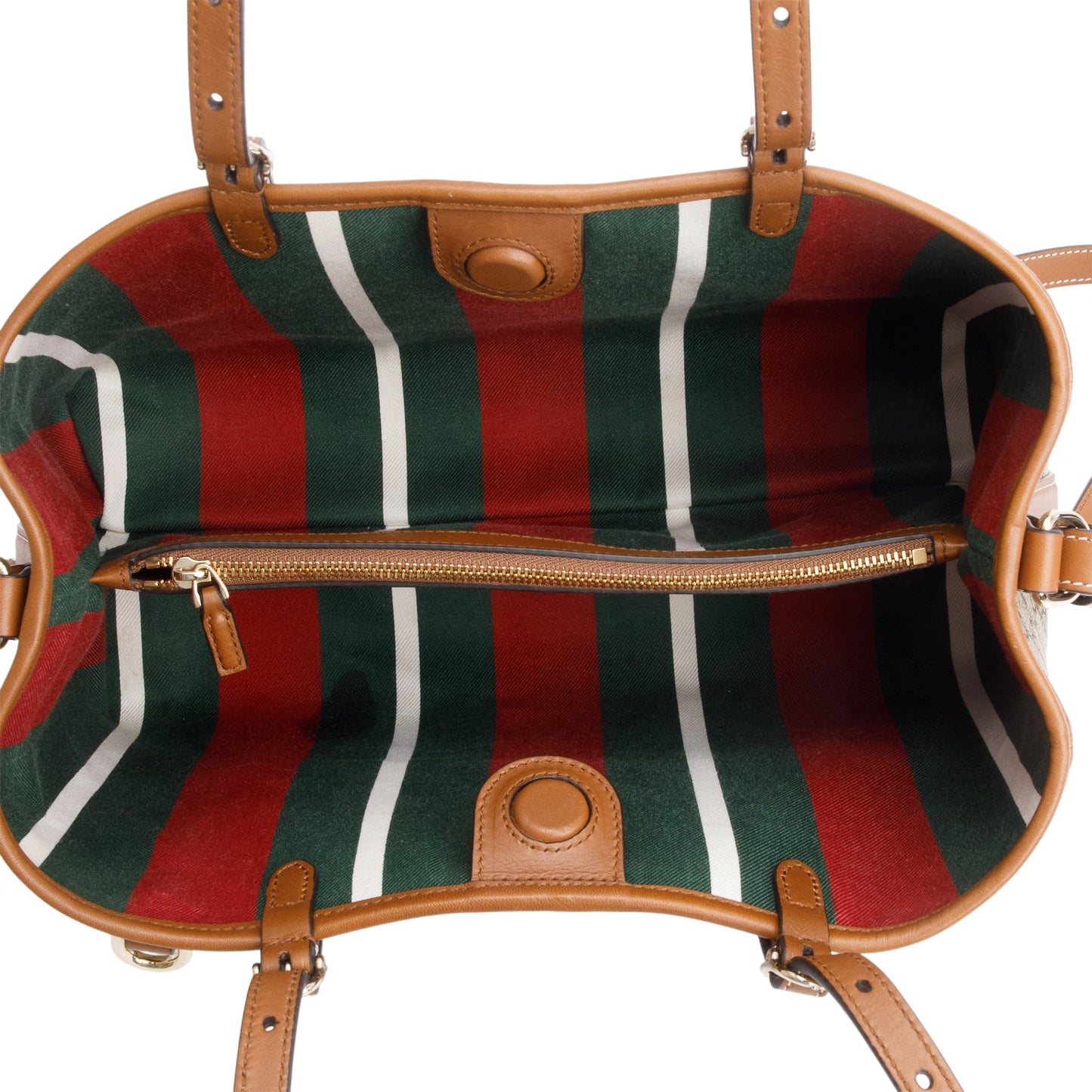 Gucci GG Supreme Monogram Emblem Medium Tote Bag