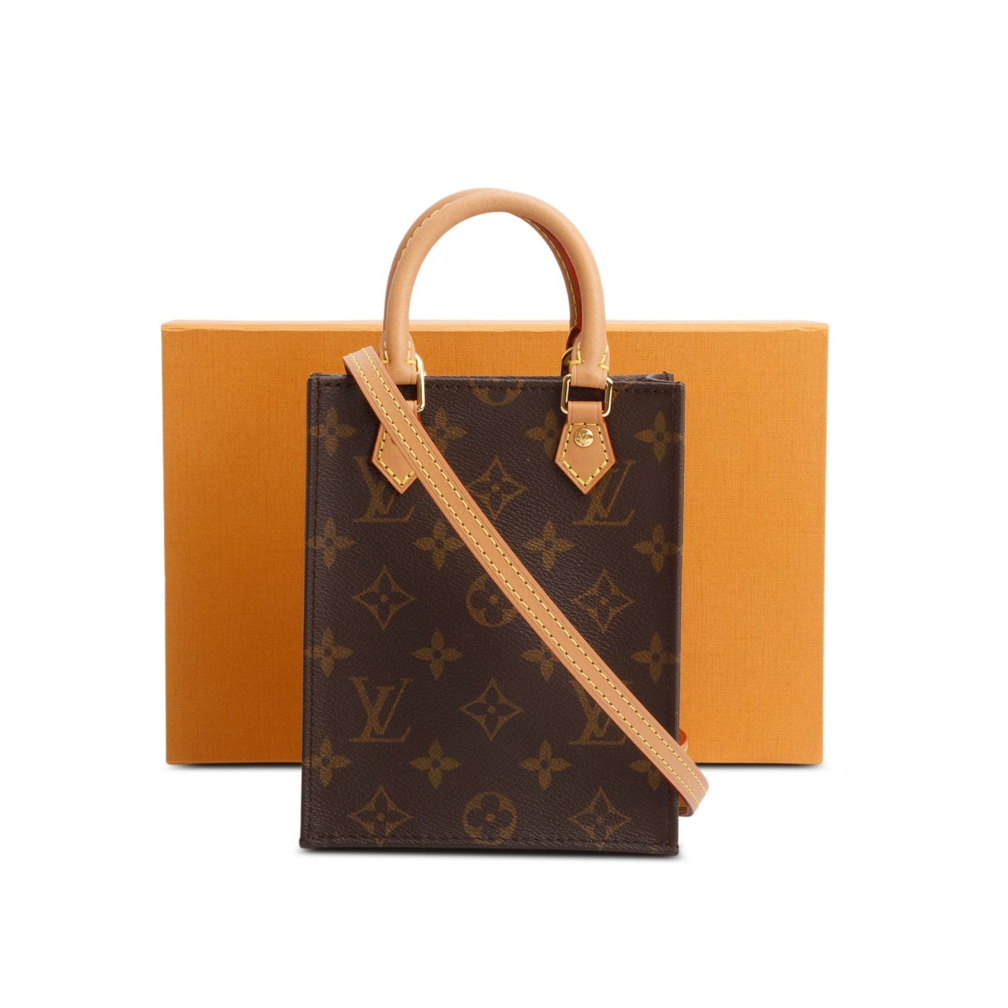 Louis Vuitton Monogram Petit Sac Plat