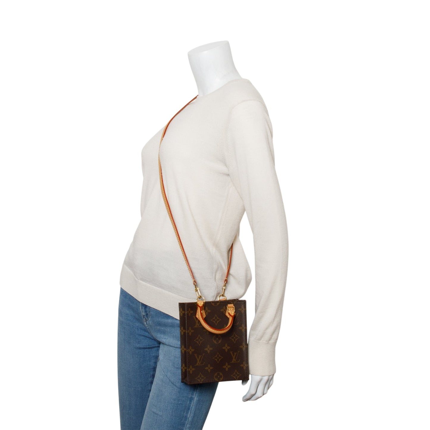 Louis Vuitton Monogram Petit Sac Plat