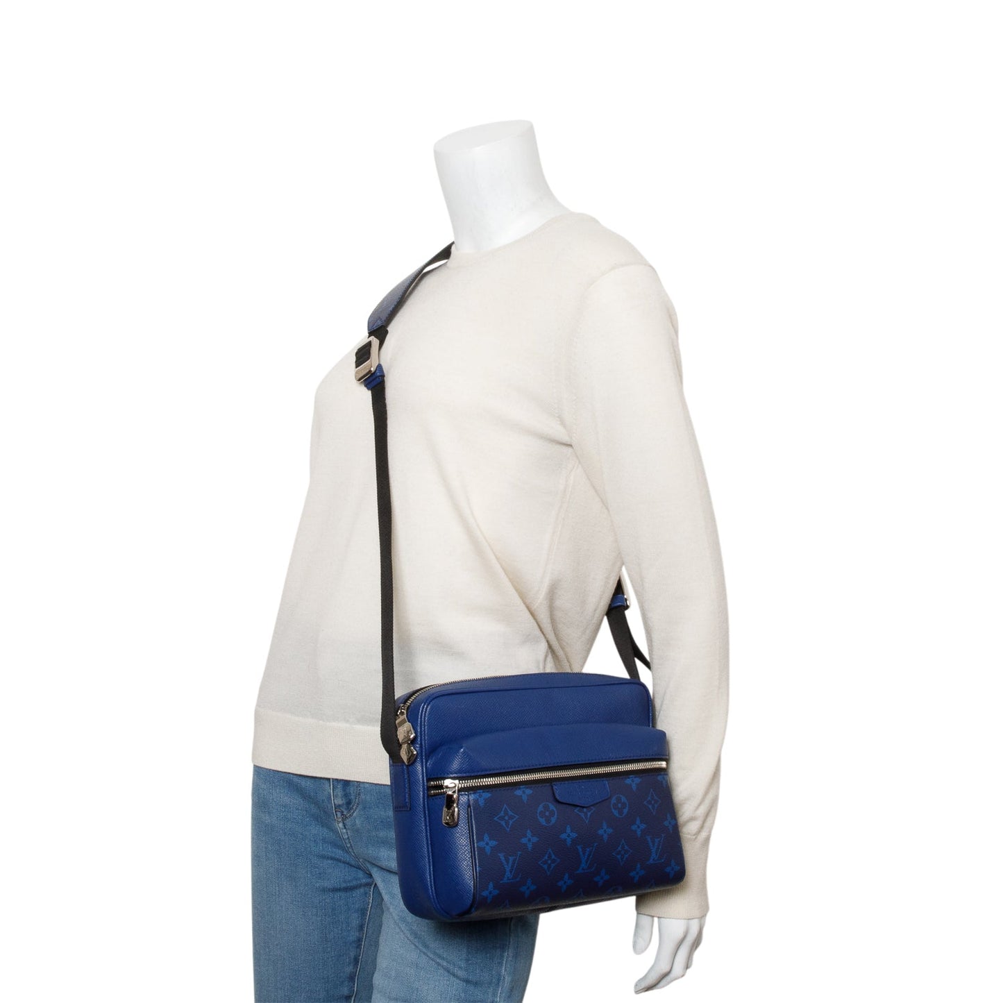 Louis Vuitton 2020 Blue Taigarama Outdoor Messenger Bag