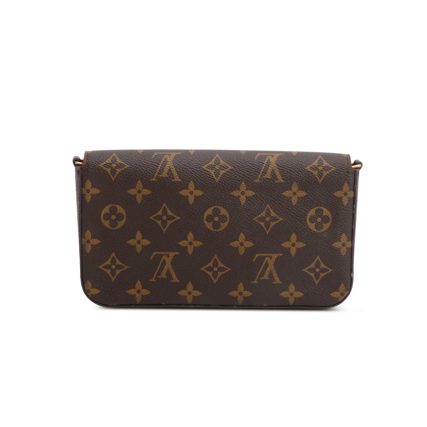 Louis Vuitton Fuschia Monogram Pochette Felicie Wallet on Chain