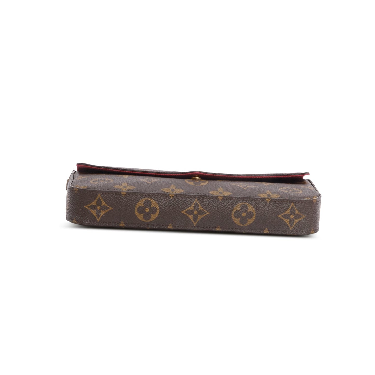 Louis Vuitton Fuschia Monogram Pochette Felicie Wallet on Chain