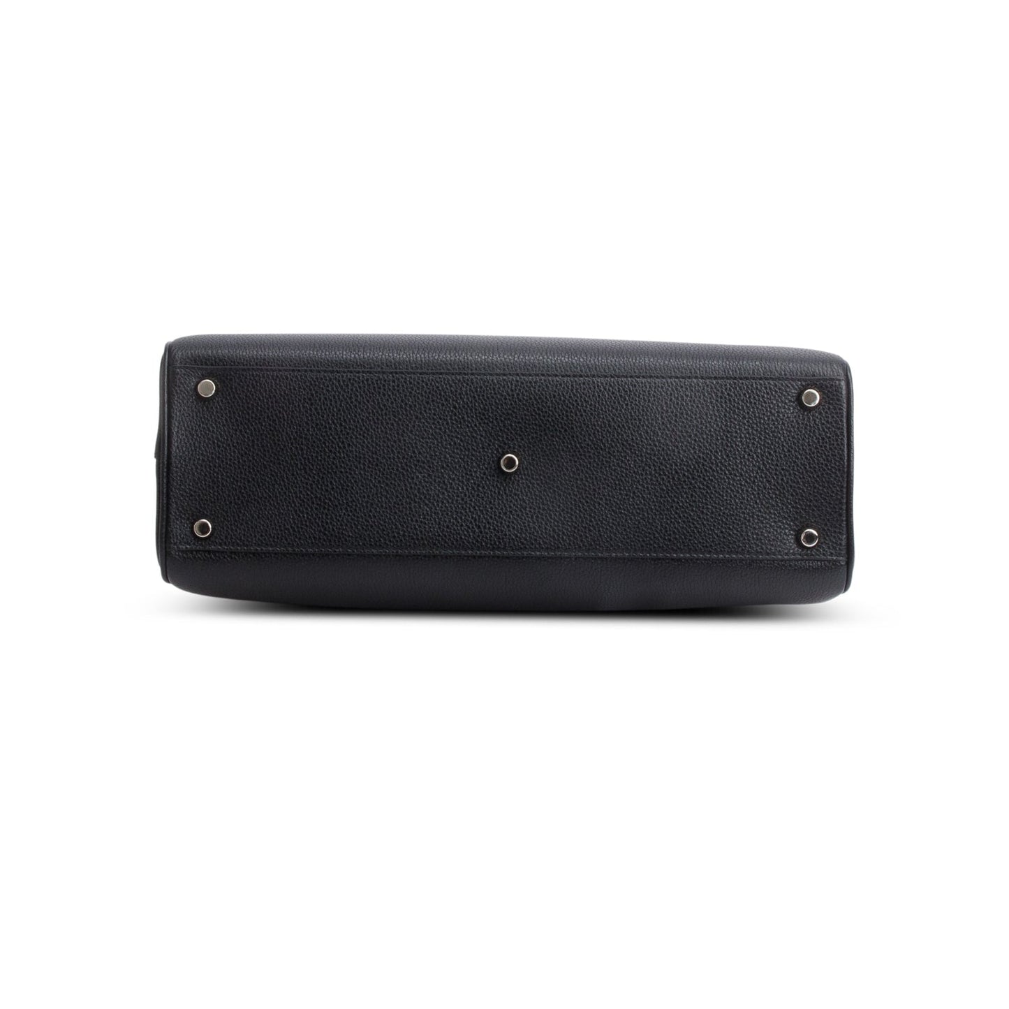 Gucci Black Grainy Calfskin Medium Zumi Top Handle