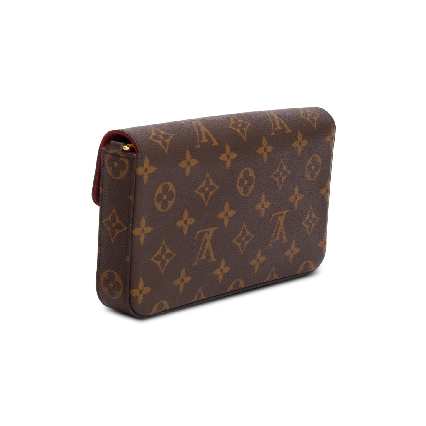 Louis Vuitton Fuschia Monogram Pochette Felicie Wallet on Chain