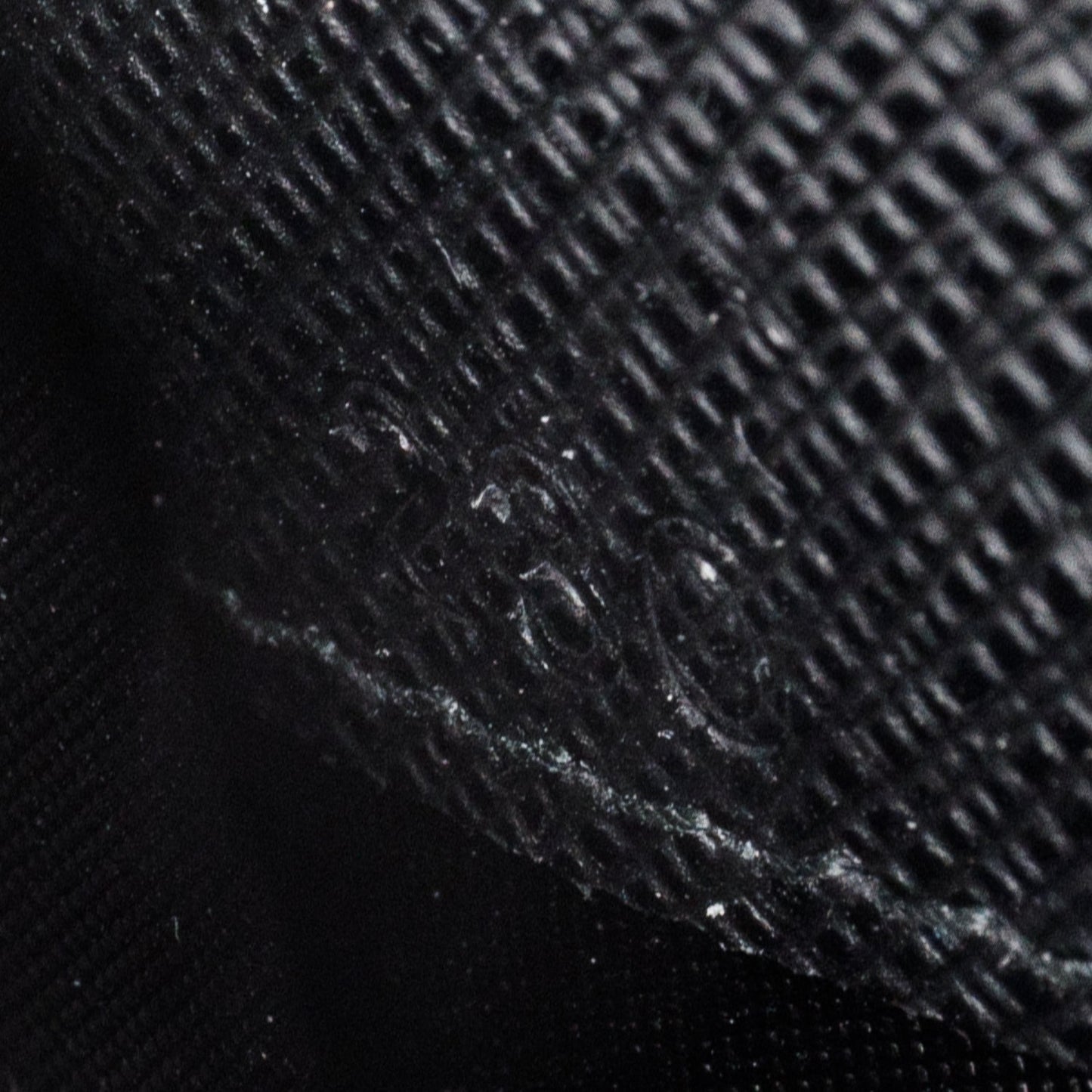 Prada Black Saffiano Leather Pocket Belt Bag