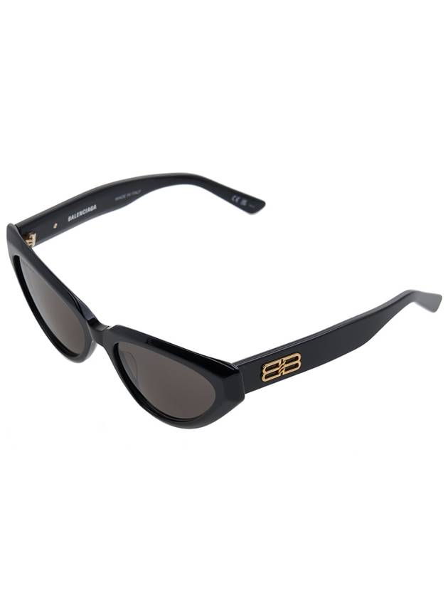 Luxury Balenciaga Trending 2025 Eyewear BB Logo Cat Eye Sunglasses Black