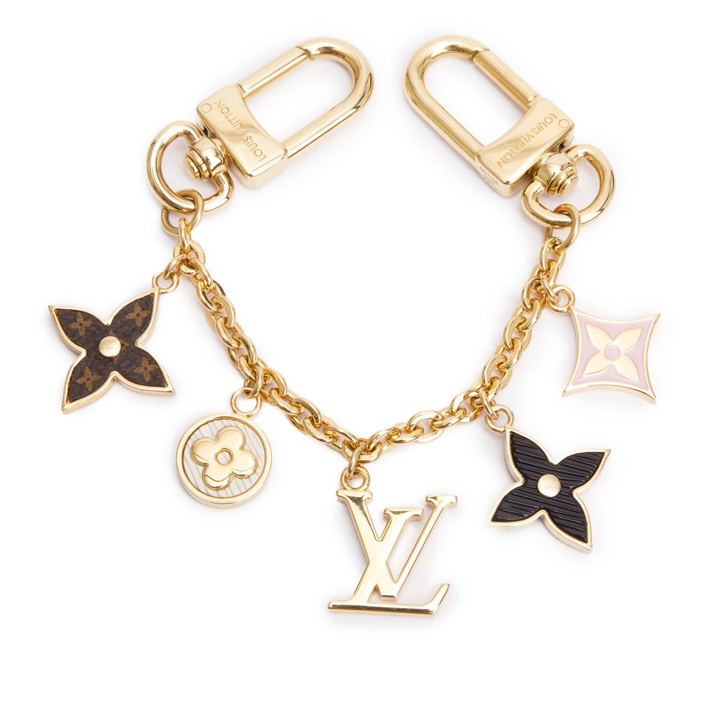 Louis Vuitton 2024 Gold-Tone Spring Street Bag Charm Chain