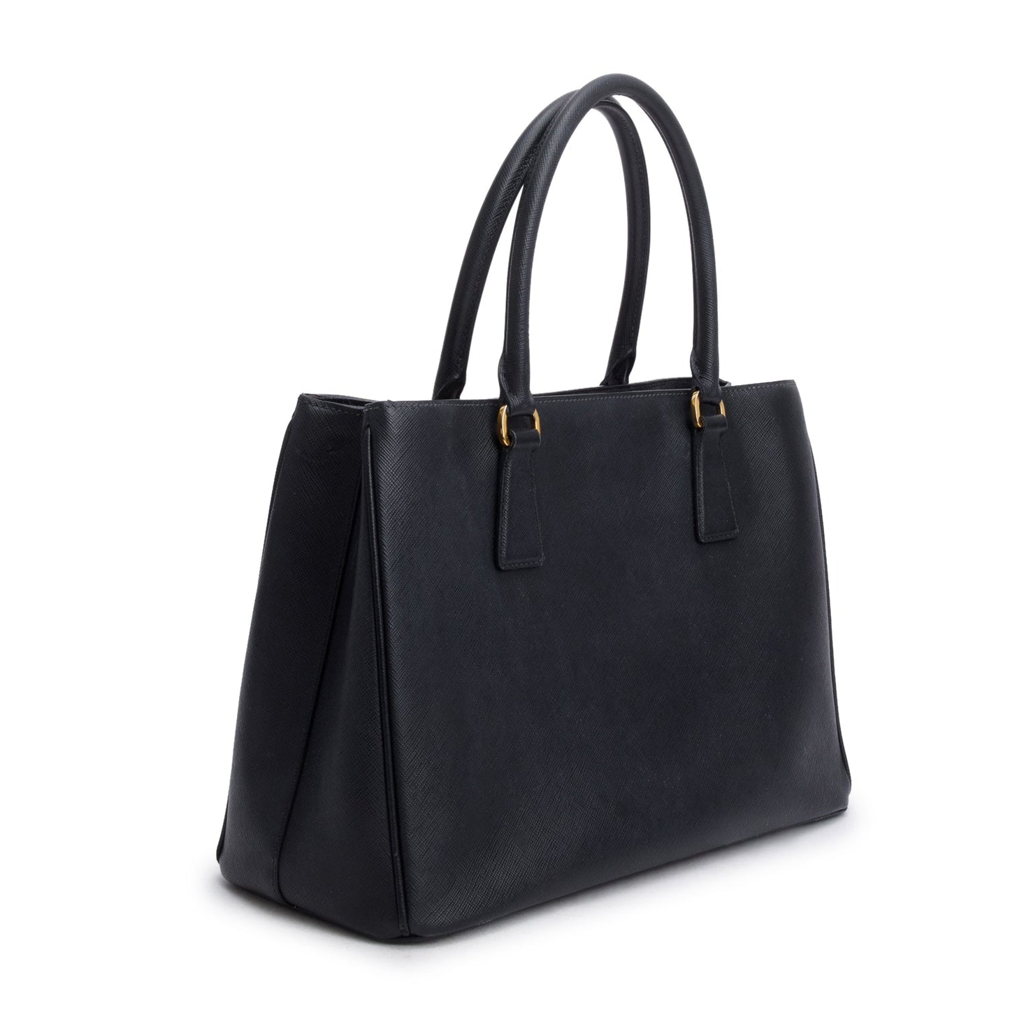 Prada Black Saffiano Lux Medium Galleria Tote