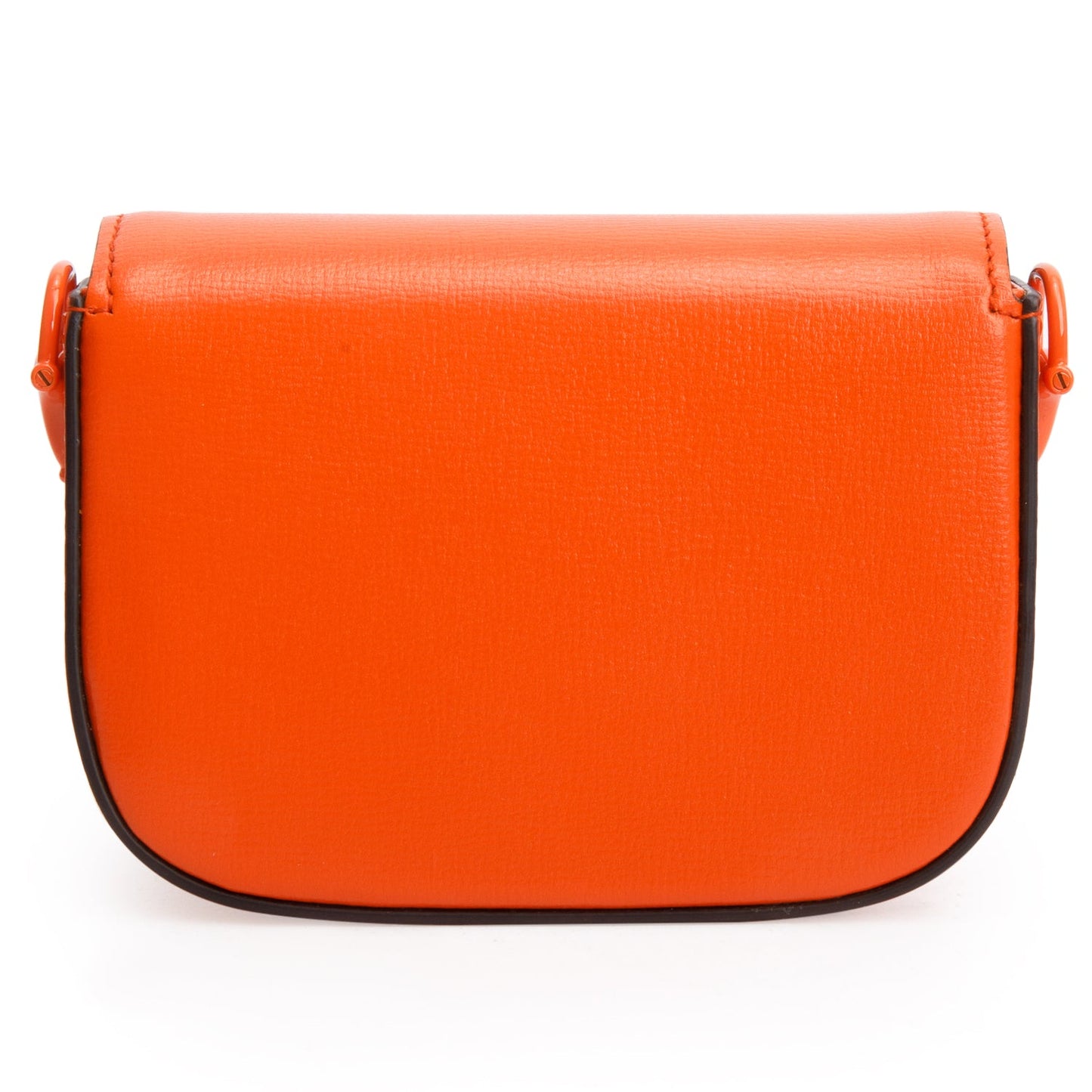 Gucci Orange Azalea Calfskin Web Monochrome Horsebit 1955 Wallet on Strap