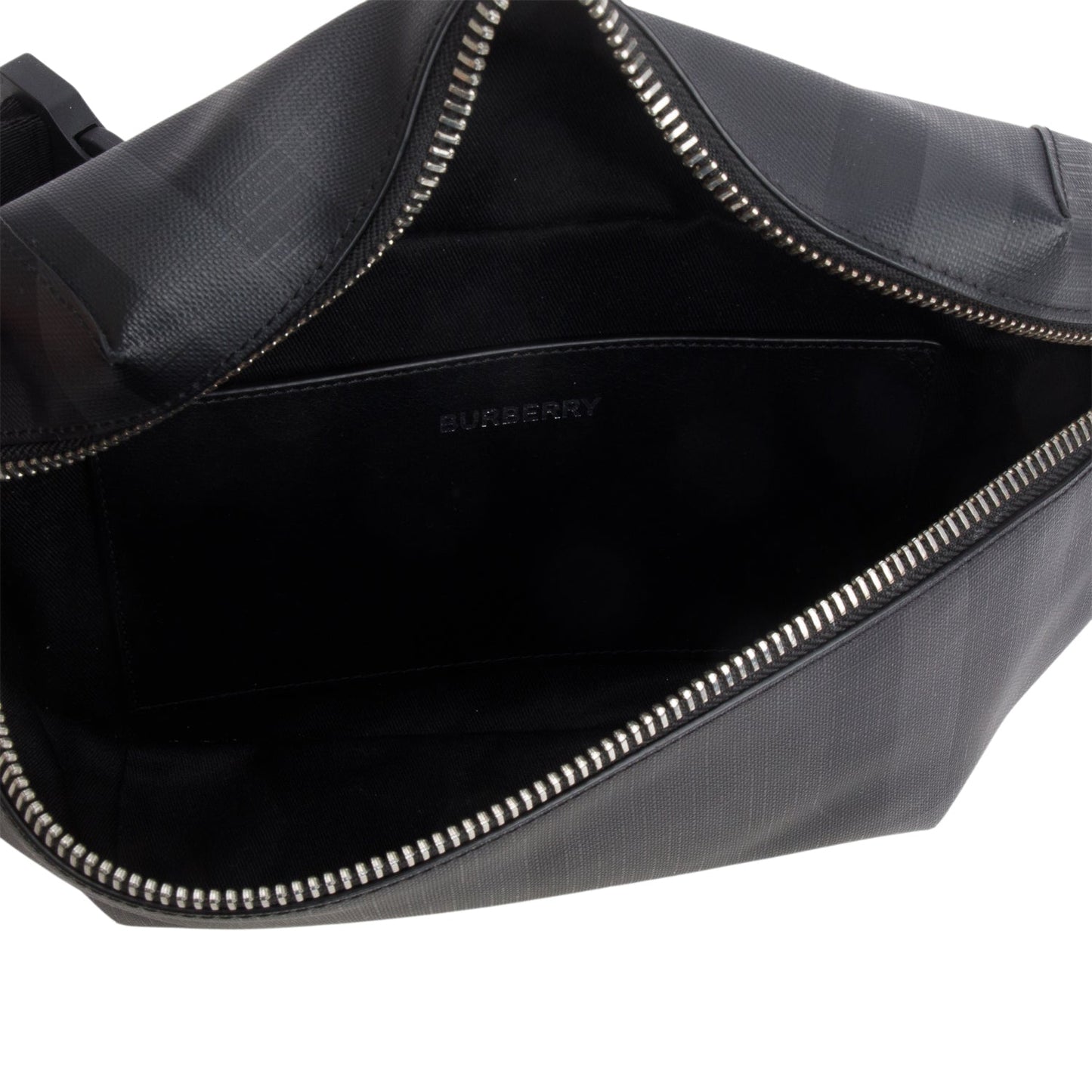 Burberry Black London Check Medium Sonny Bum Bag