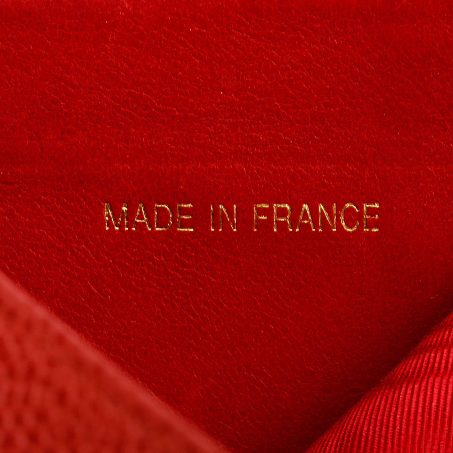 Chanel Red Caviar Timeless CC Compact French Wallet