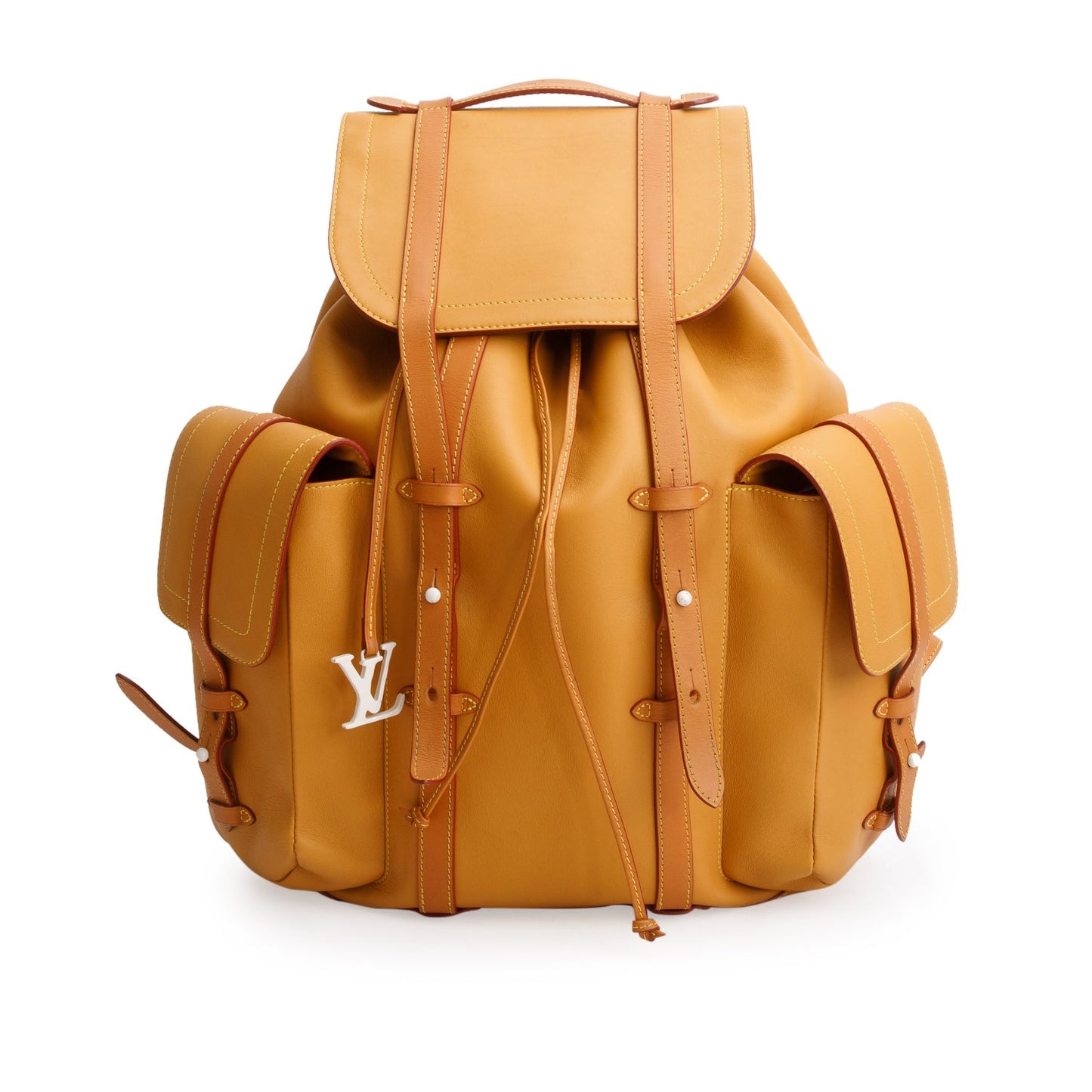 Louis Vuitton Brown Vachetta Leather Christopher GM Backpack
