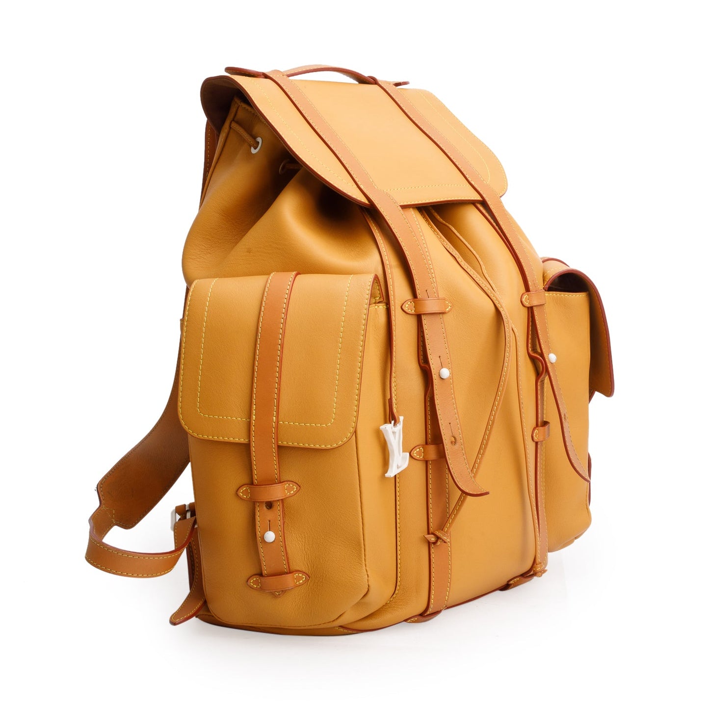 Louis Vuitton Brown Vachetta Leather Christopher GM Backpack