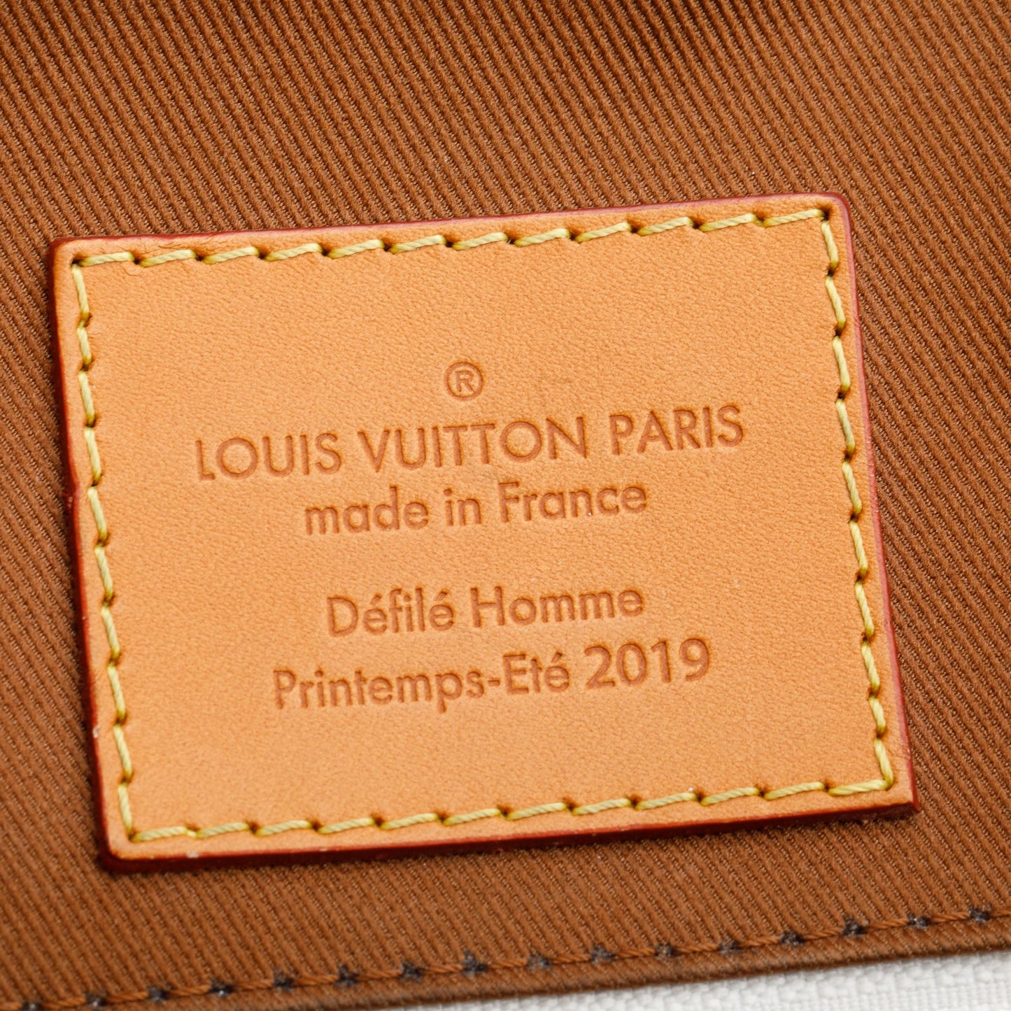 Louis Vuitton Brown Vachetta Leather Christopher GM Backpack