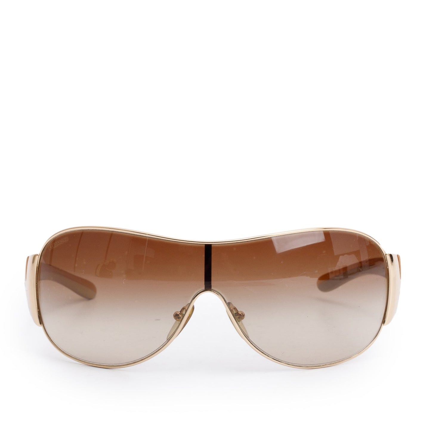 Prada SPR52H Brown Gradient Shied Sunglasses