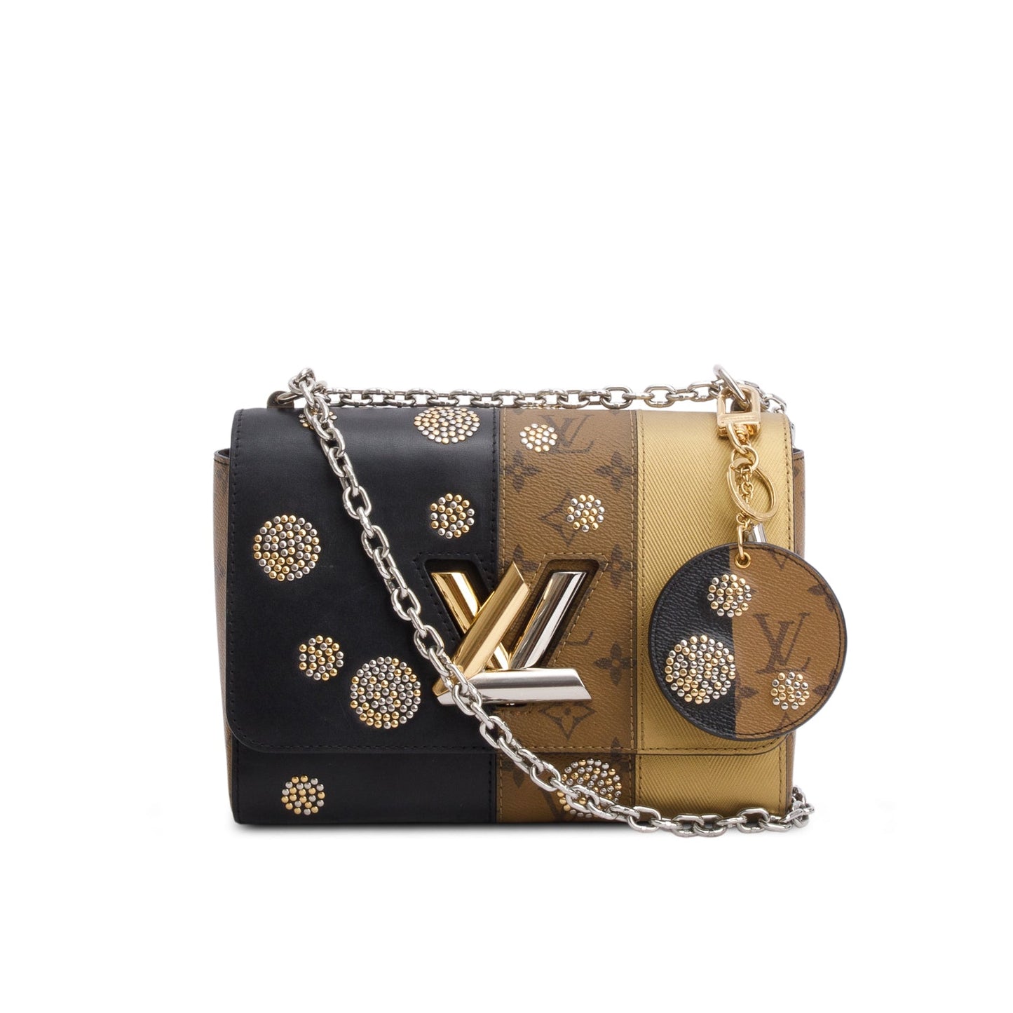 Louis Vuitton Tricolor Reverse Monogram Night Lights Twist MM
