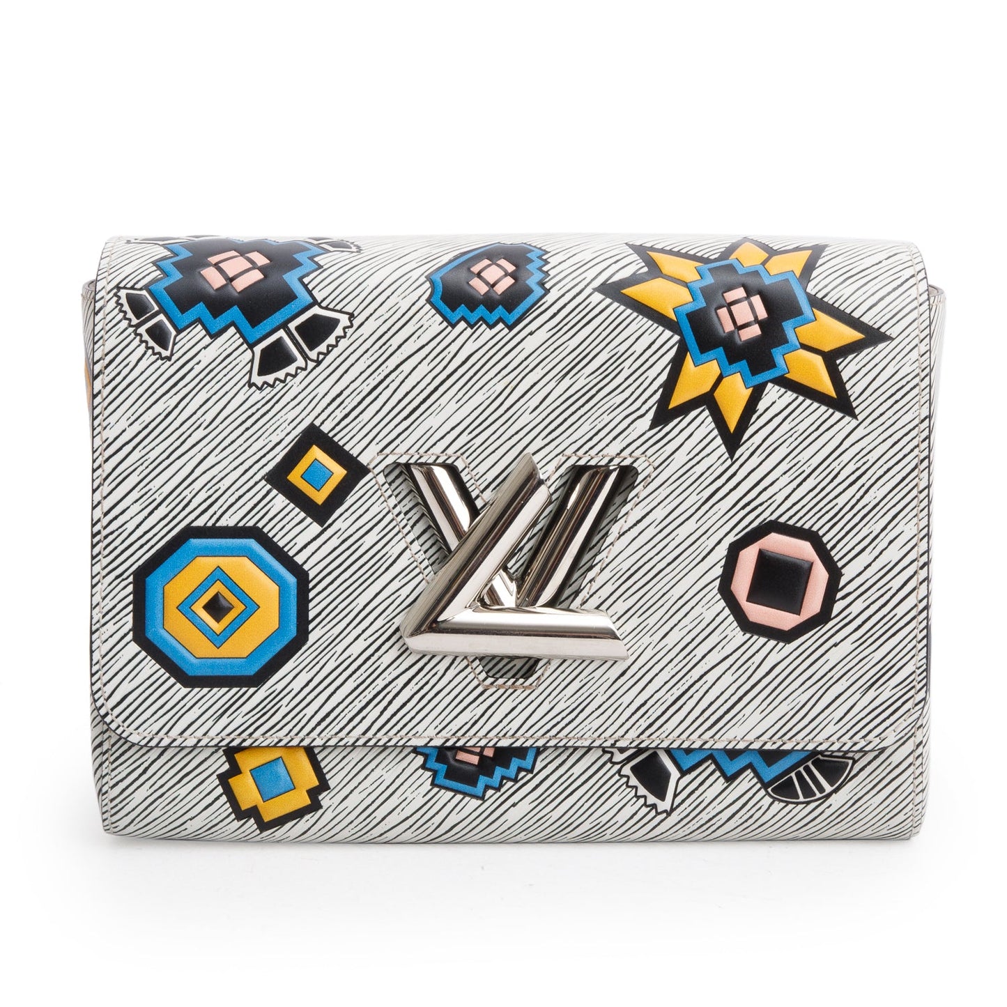 Louis Vuitton Grey Multicolore Epi Azteque Twist MM