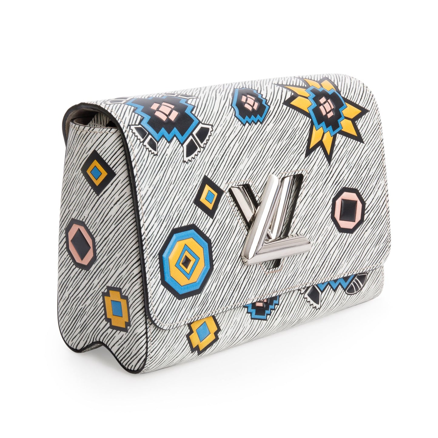 Louis Vuitton Grey Multicolore Epi Azteque Twist MM