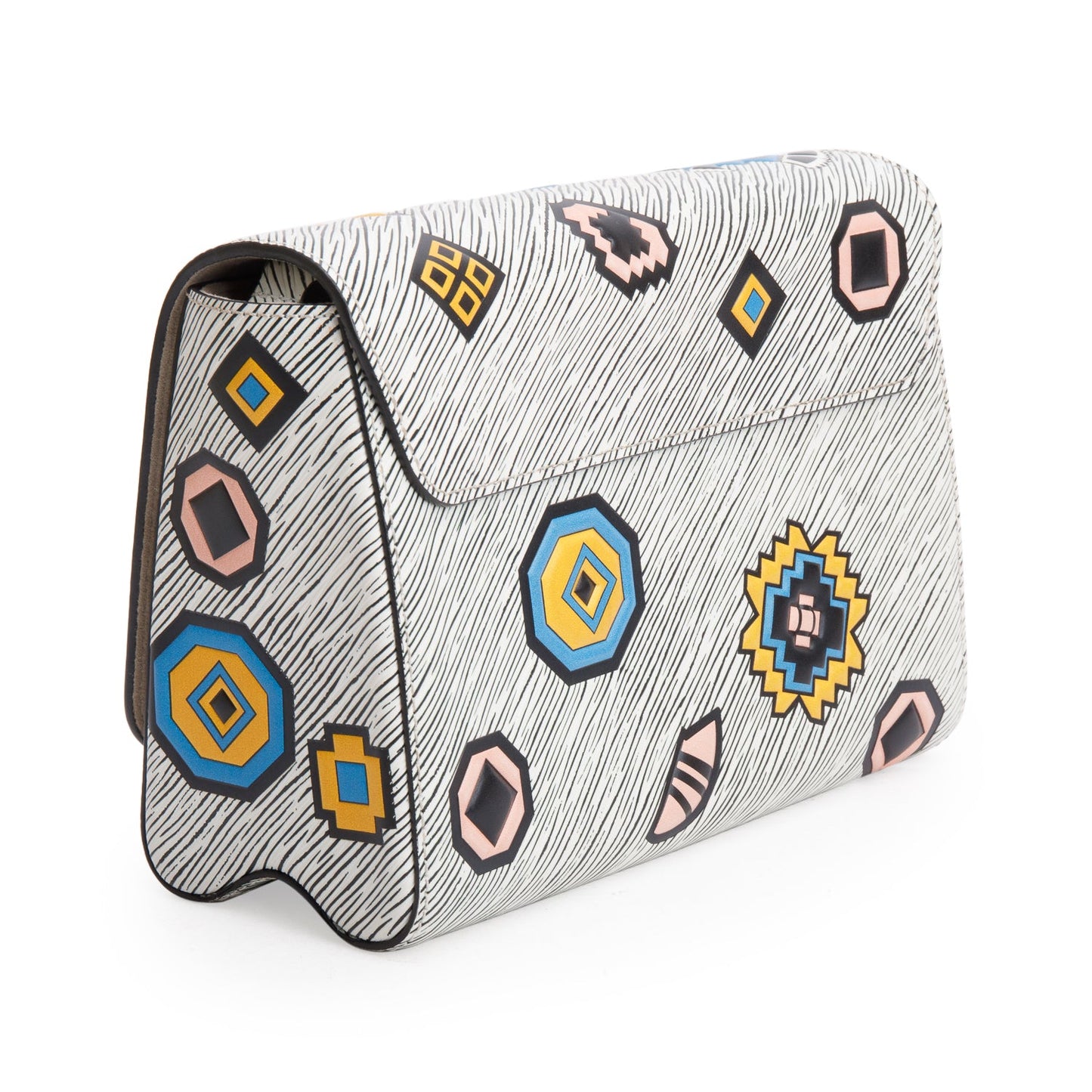 Louis Vuitton Grey Multicolore Epi Azteque Twist MM
