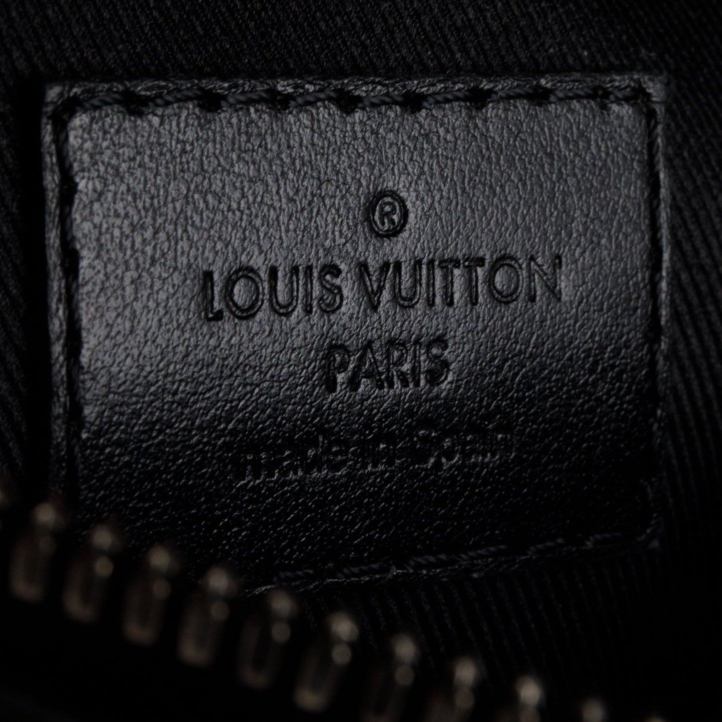 Louis Vuitton Black Monogram Eclipse Discovery Bumbag PM