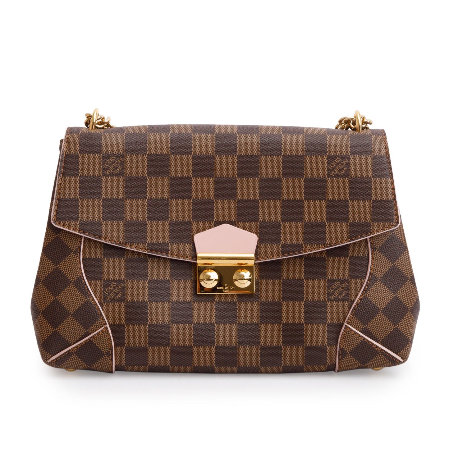 Louis Vuitton Damier Ebene Caissa Clutch