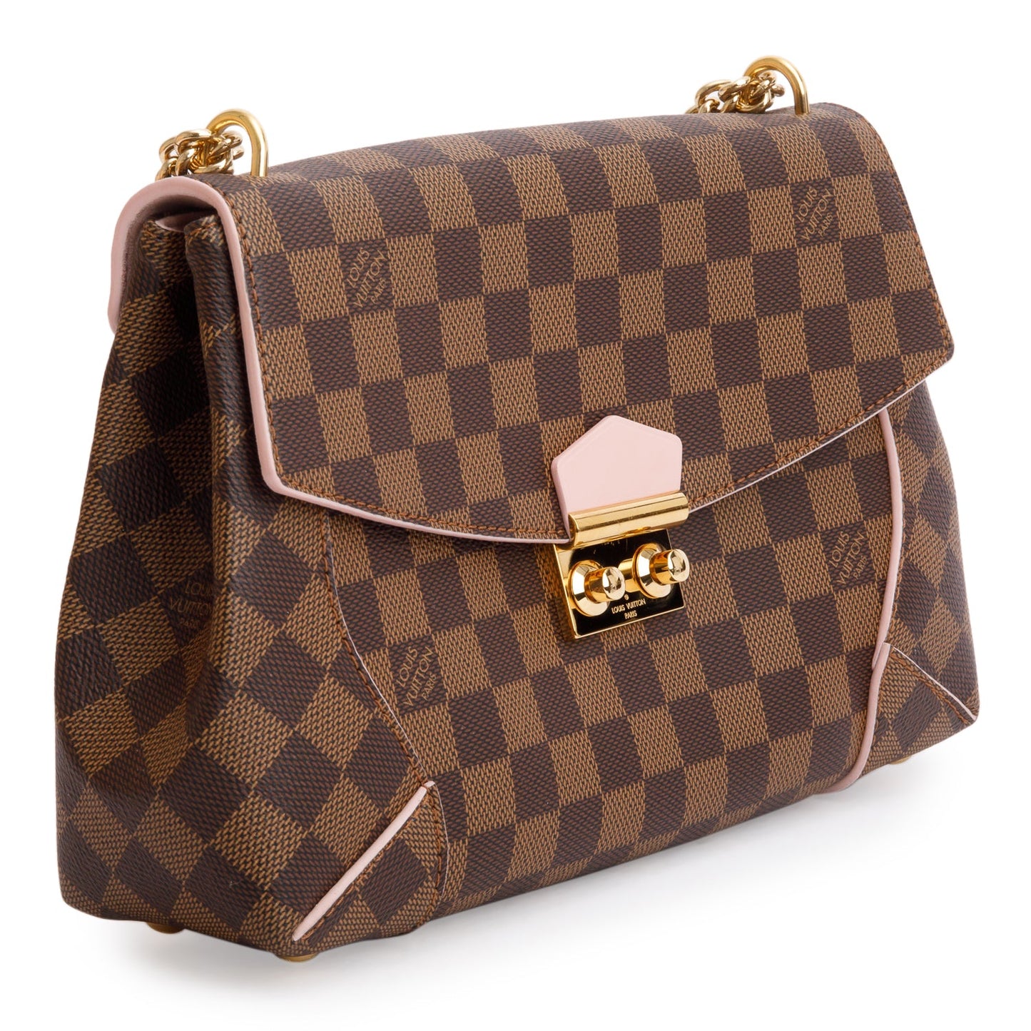 Louis Vuitton Damier Ebene Caissa Clutch