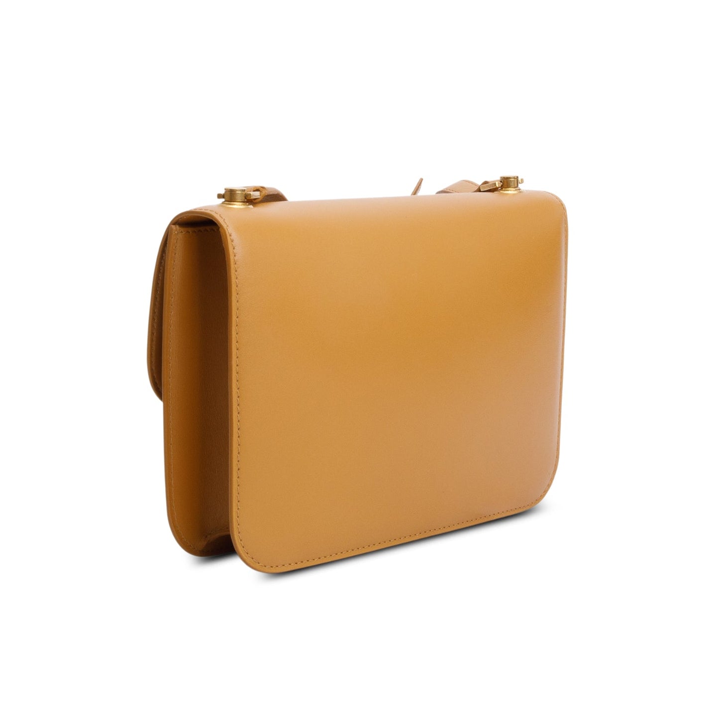 Saint Laurent 2020 Brown Smooth Calfskin Le Carre Satchel