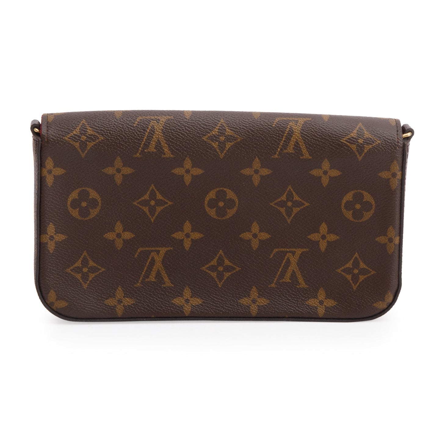 Louis Vuitton Fuschia Monogram Pochette Felicie Wallet on Chain