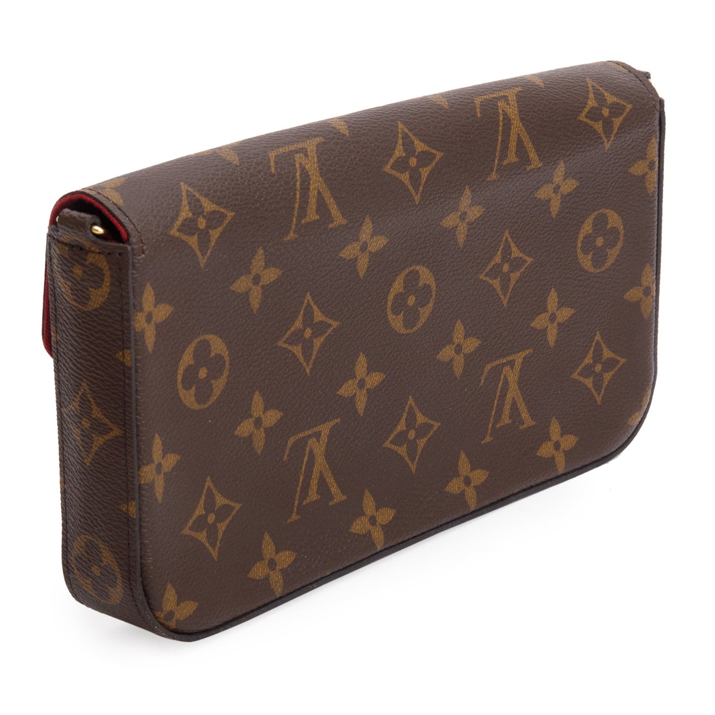 Louis Vuitton Fuschia Monogram Pochette Felicie Wallet on Chain