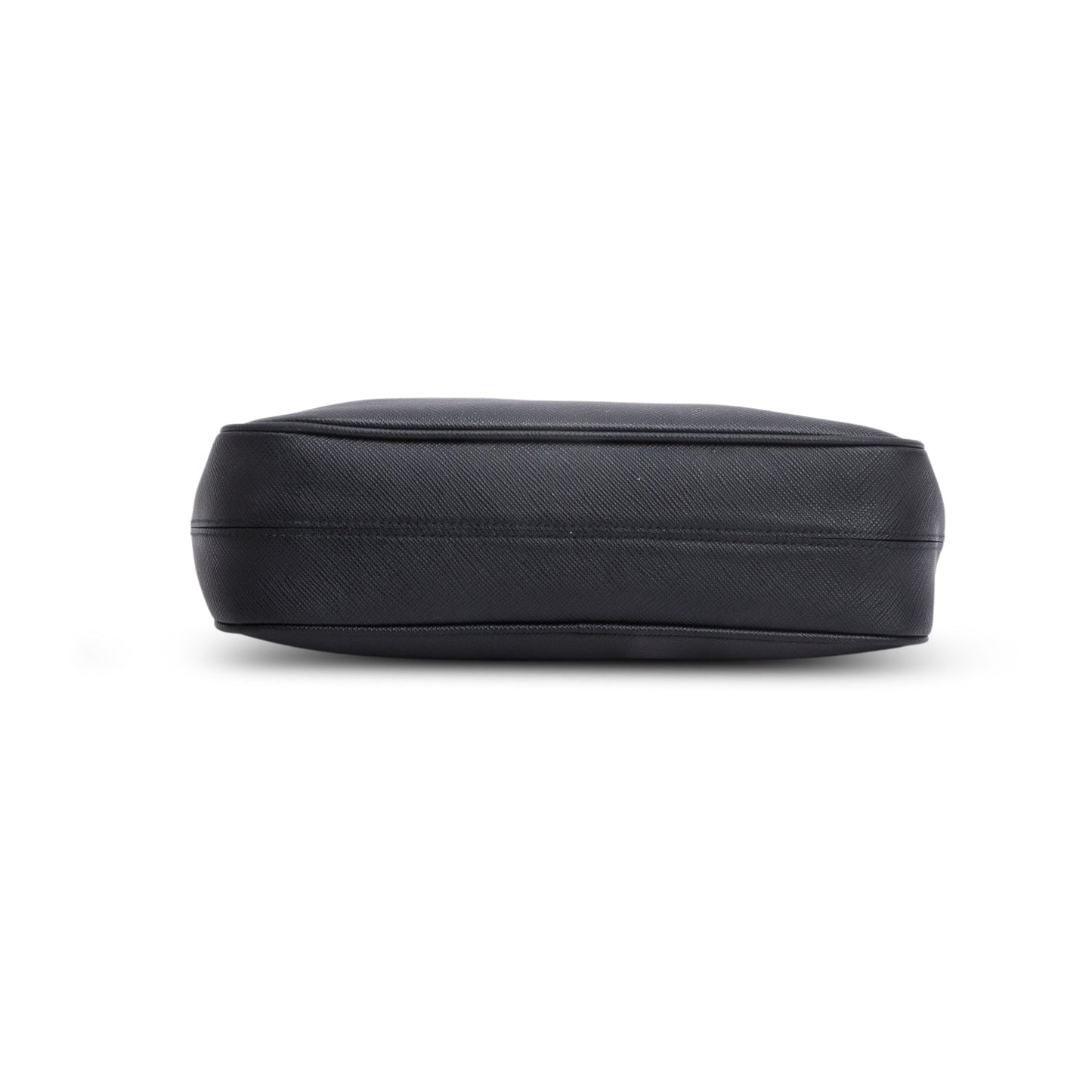 Prada Black Saffiano Leather Re-Edition 2005 Shoulder Bag
