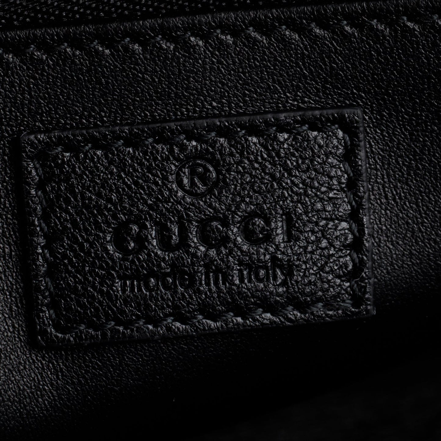 Gucci Black Leather Shearling Trim Horsebit 1955 Small Shoulder Bag