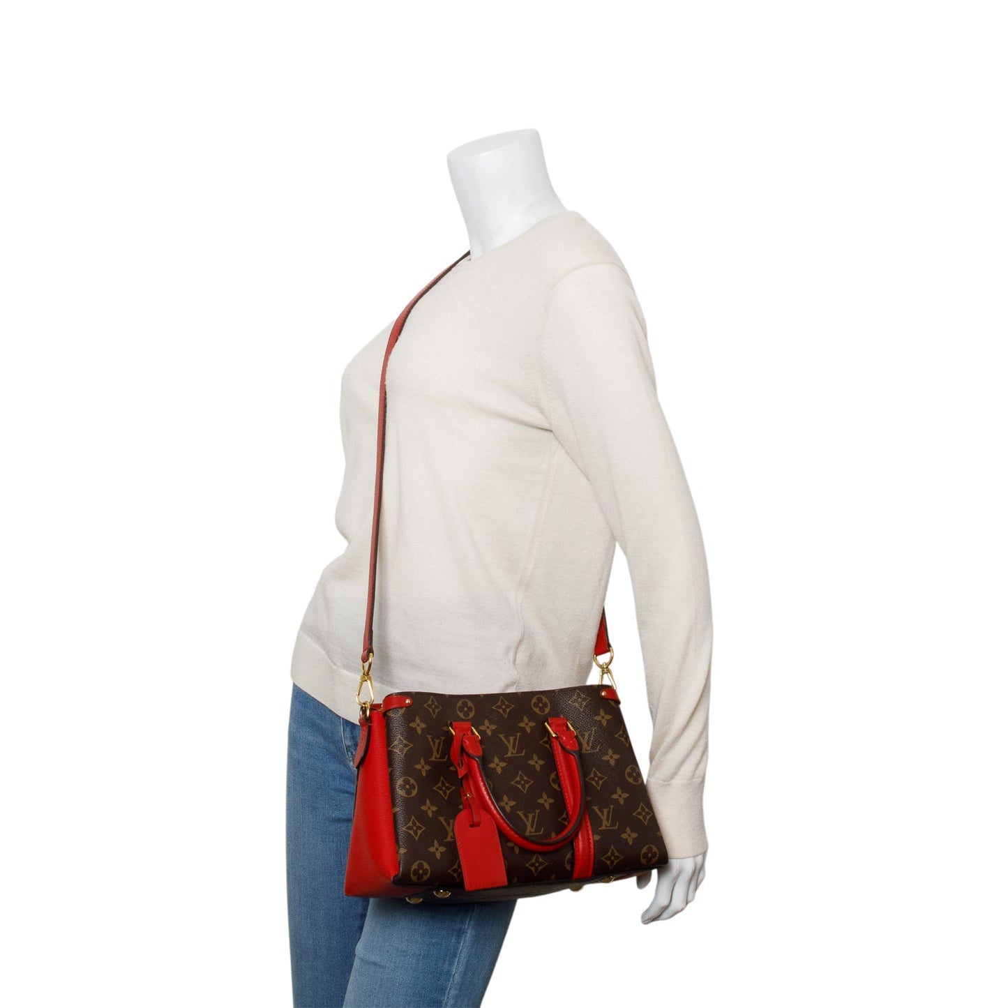 Louis Vuitton Red Soufflot BB