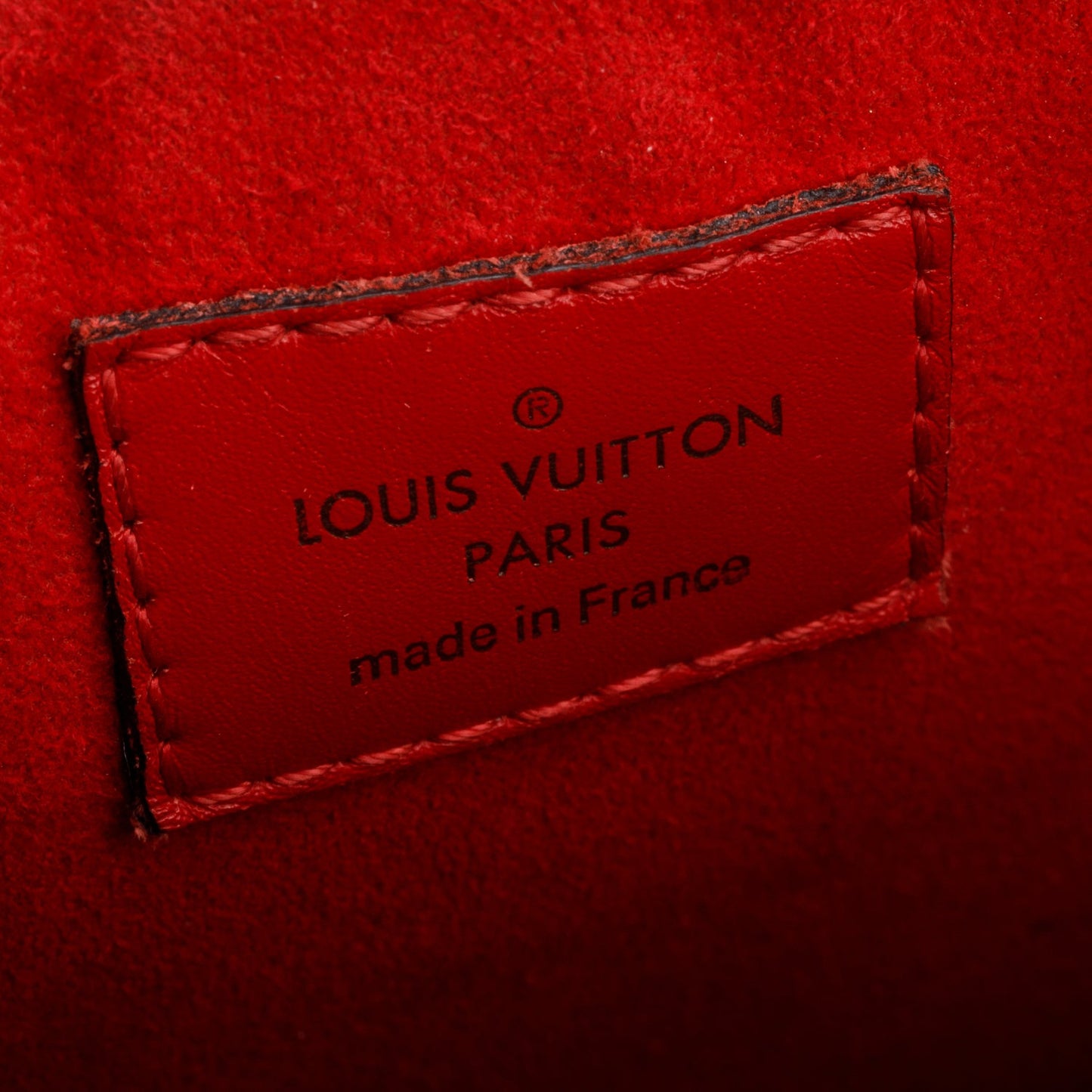 Louis Vuitton Red Soufflot BB