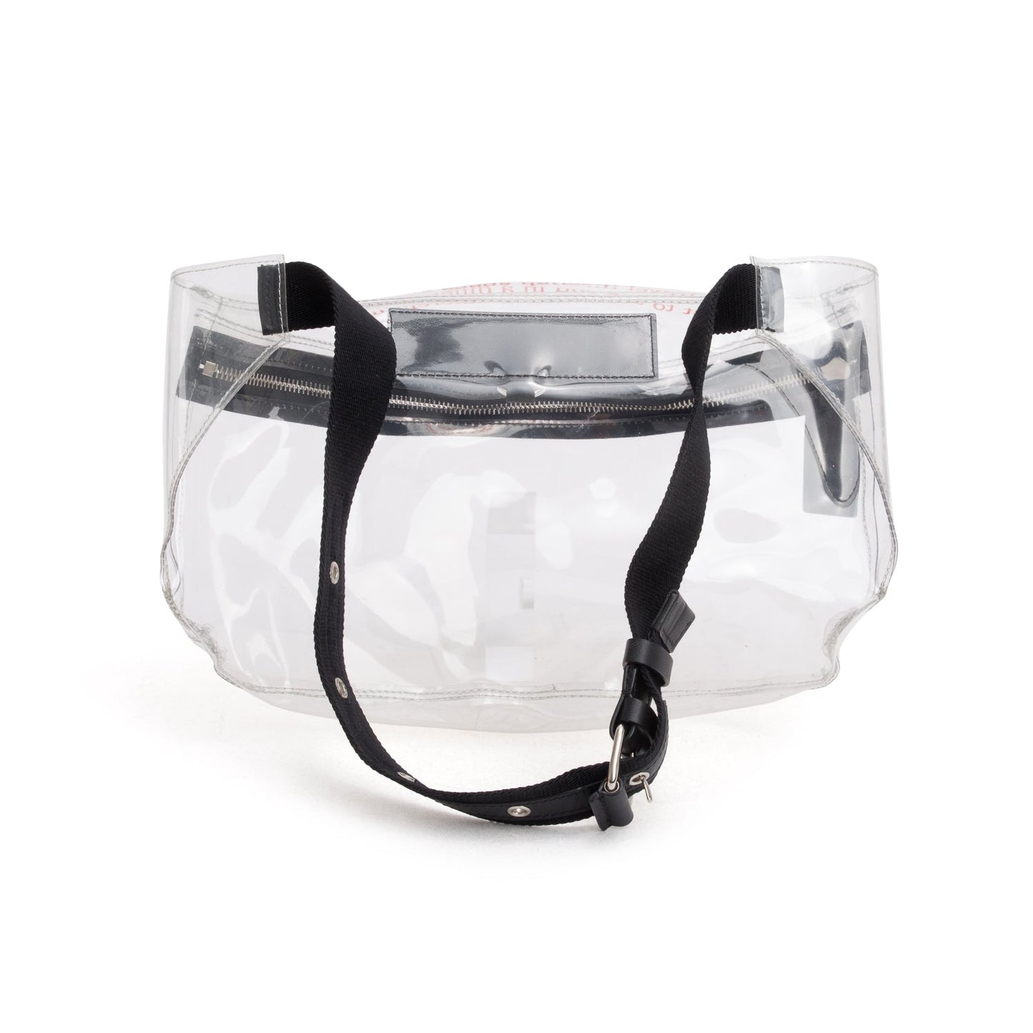 Valentino Black Galaxy PVC Belt Bag