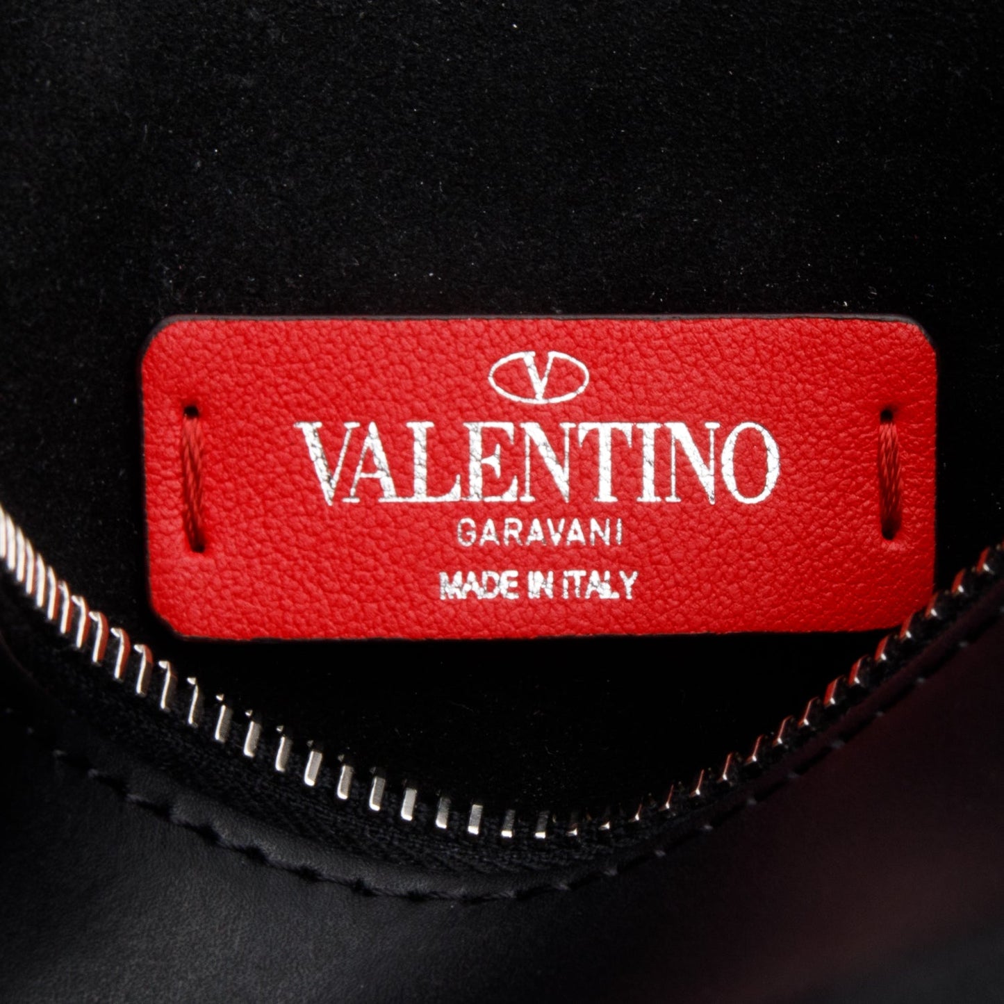 Valentino Black Galaxy PVC Belt Bag