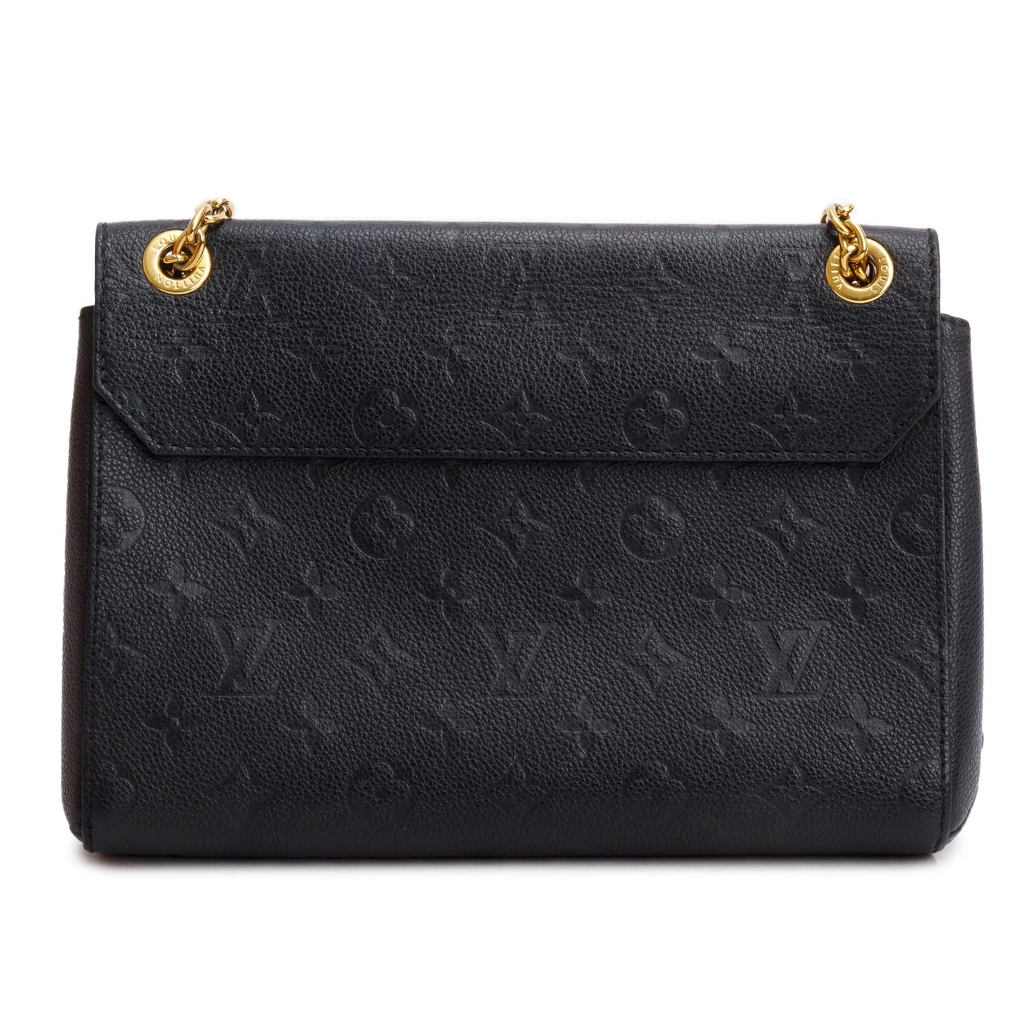 Louis Vuitton Black Monogram Empreinte Leather Vavin PM