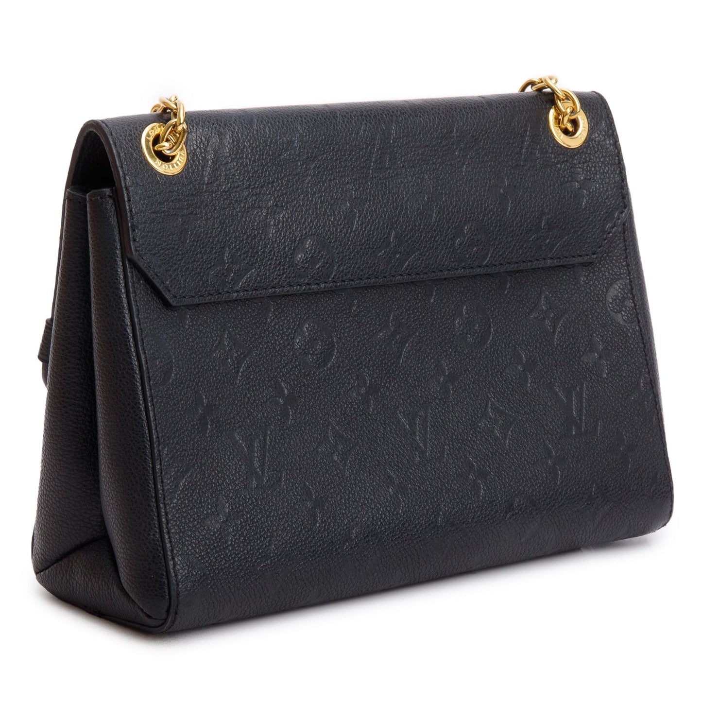 Louis Vuitton Black Monogram Empreinte Leather Vavin PM